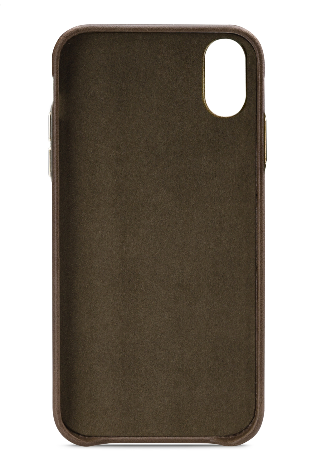 Senza Desire Leather Cover With Card Slot Apple Iphone X/Xs Burned Olive - Afbeelding 2
