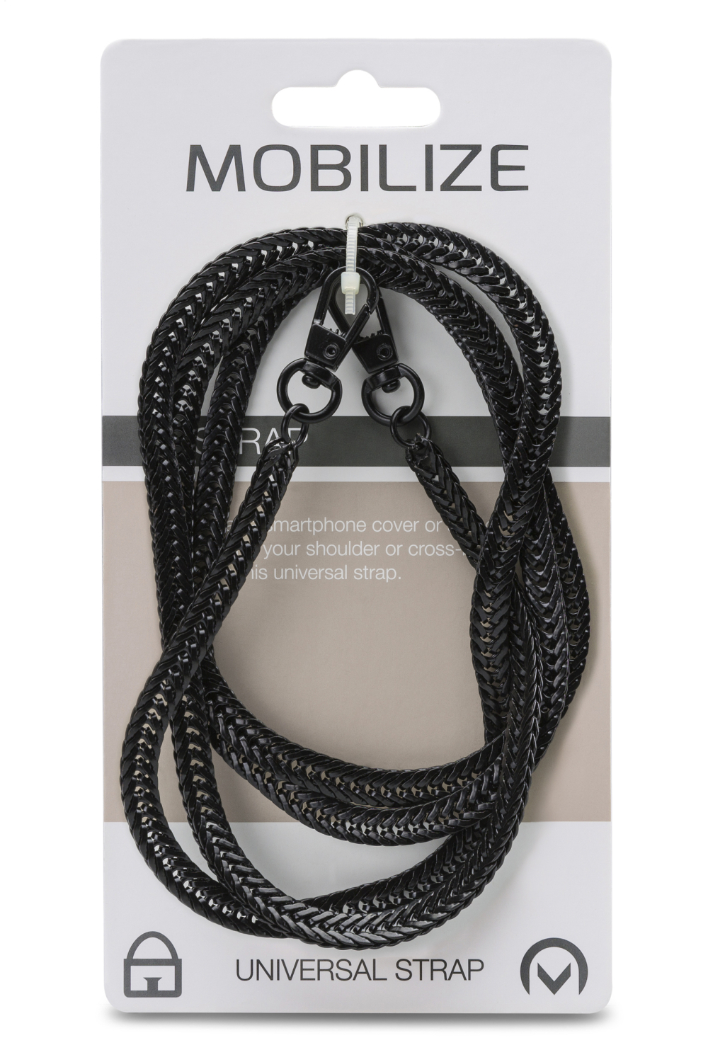 Mobilize Metal Shoulder Strap Matt Black - Afbeelding 5