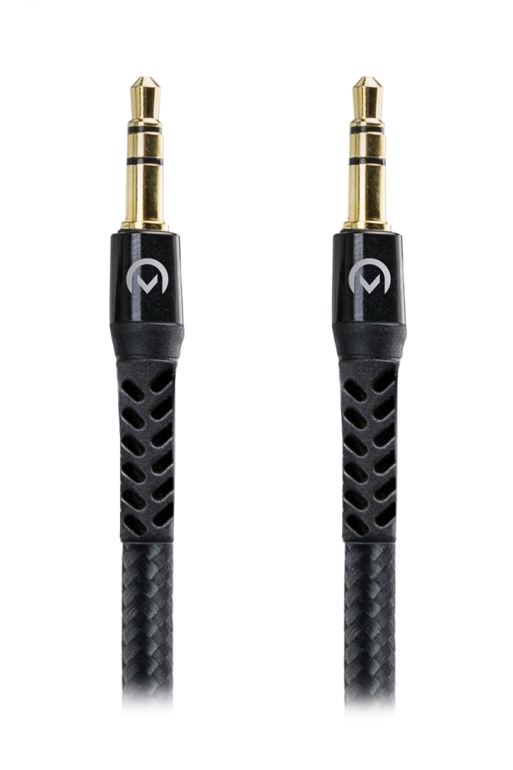 Mobilize Strong Nylon Aux Cable 1.5M Black