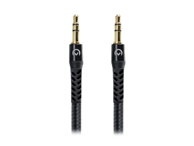 Mobilize Strong Nylon Aux Cable 1.5M Black