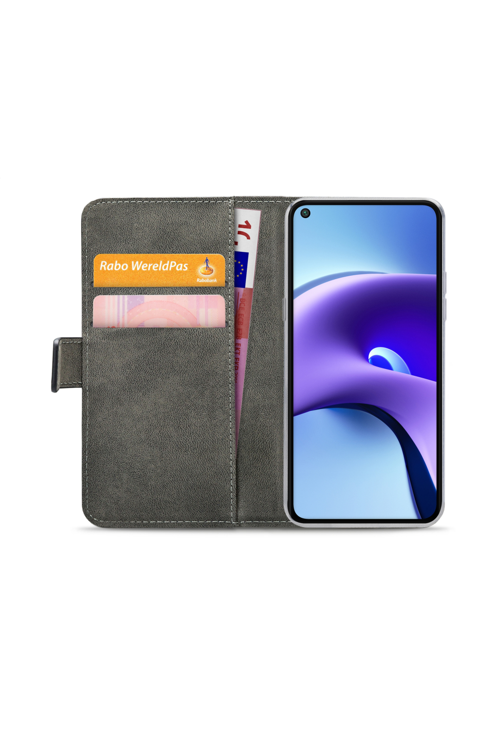 Mobilize Classic Gelly Wallet Book Case Xiaomi Redmi Note 9T Black - Afbeelding 4