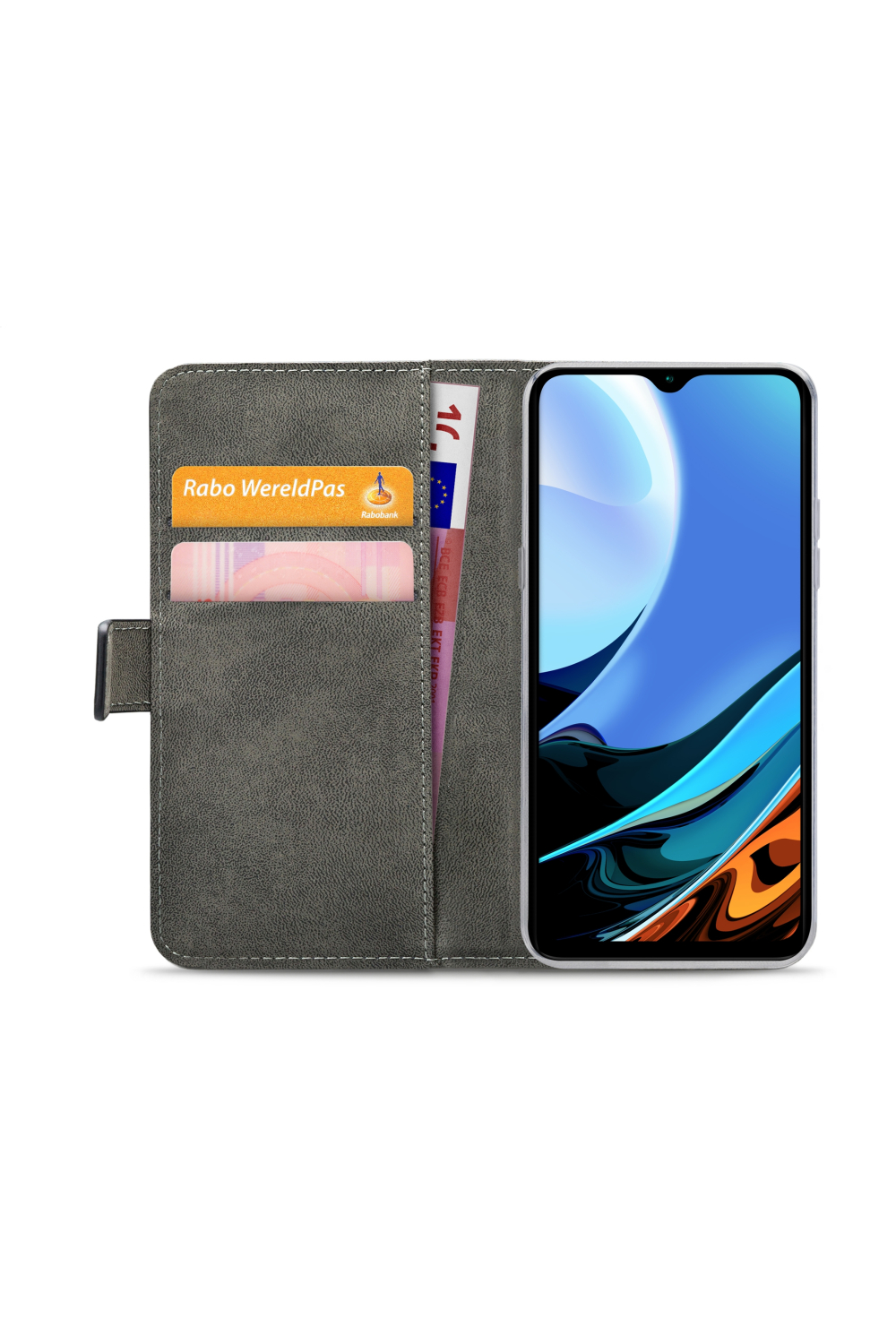 Mobilize Classic Gelly Wallet Book Case Xiaomi Redmi 9T Black - Afbeelding 4
