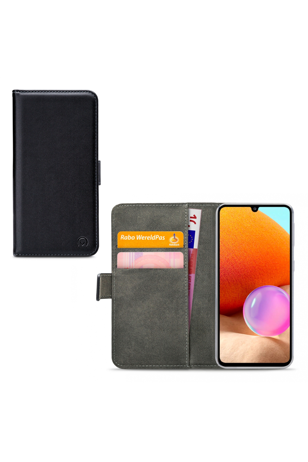 Mobilize Classic Gelly Wallet Book Case Samsung Galaxy A32 4G Black