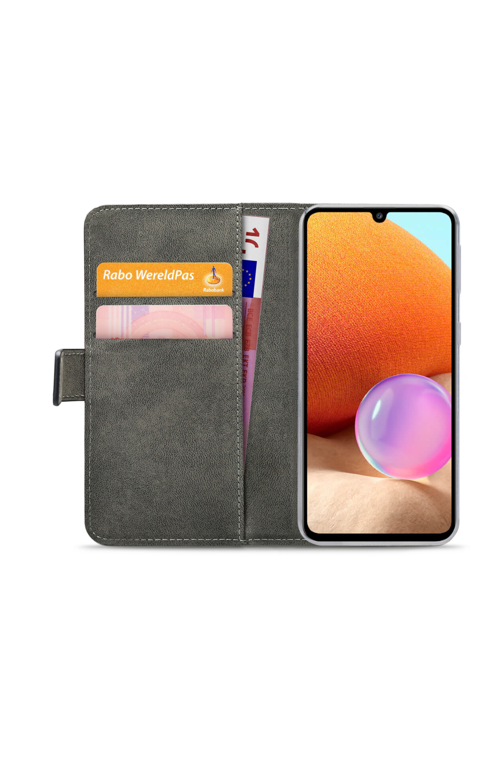Mobilize Classic Gelly Wallet Book Case Samsung Galaxy A32 4G Black - Afbeelding 4