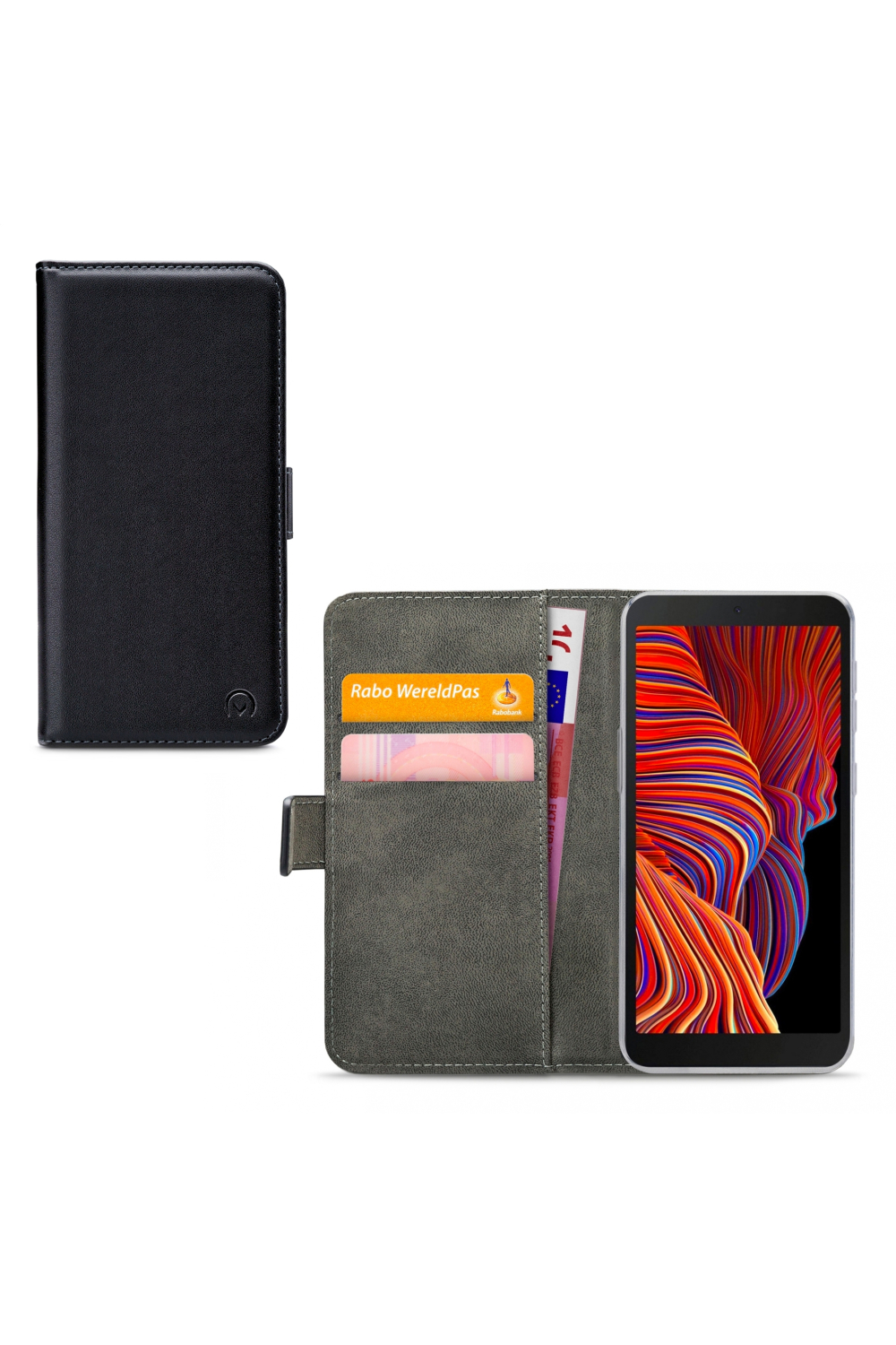Mobilize Classic Gelly Wallet Book Case Samsung Galaxy Xcover 5 Black
