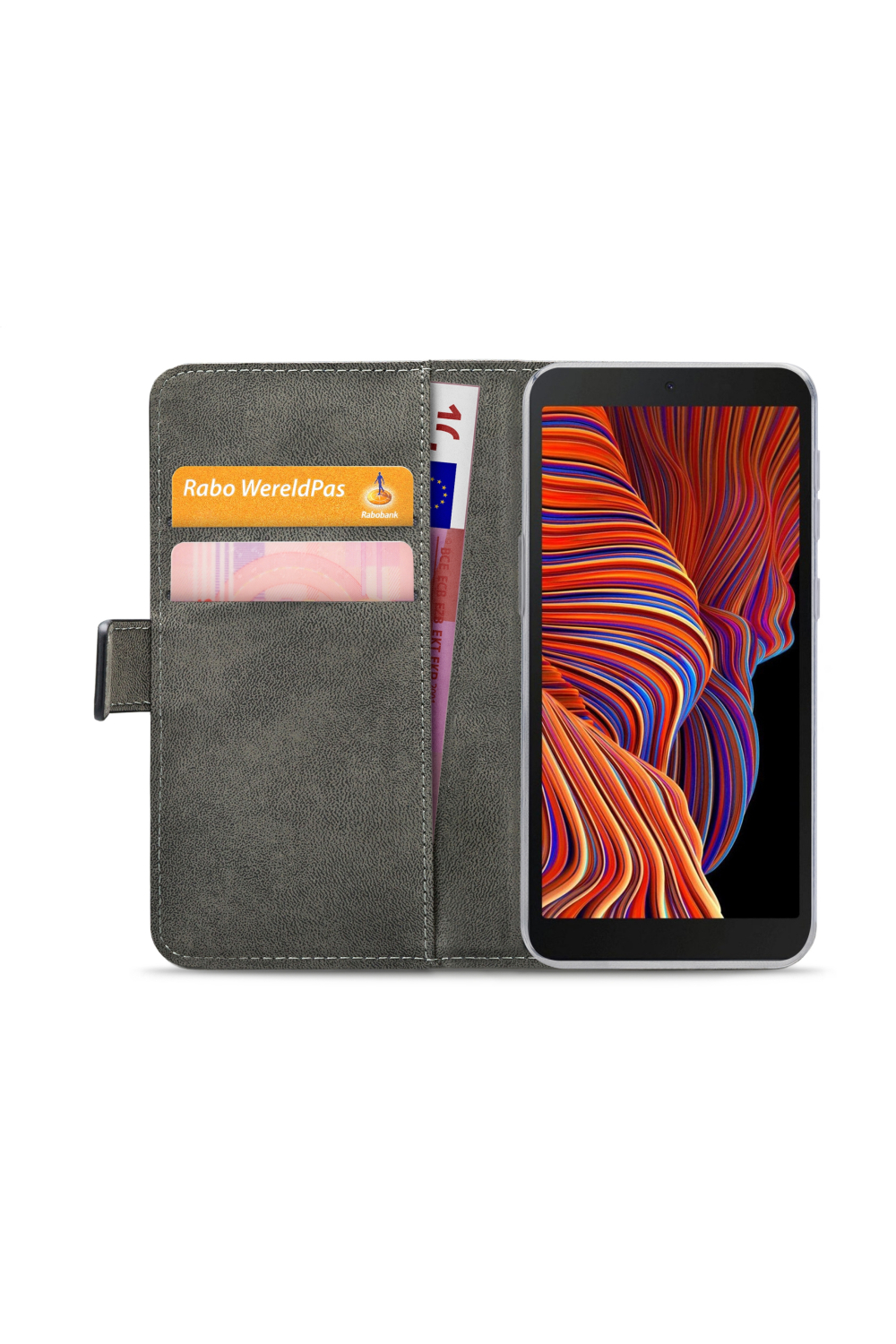 Mobilize Classic Gelly Wallet Book Case Samsung Galaxy Xcover 5 Black - Afbeelding 4
