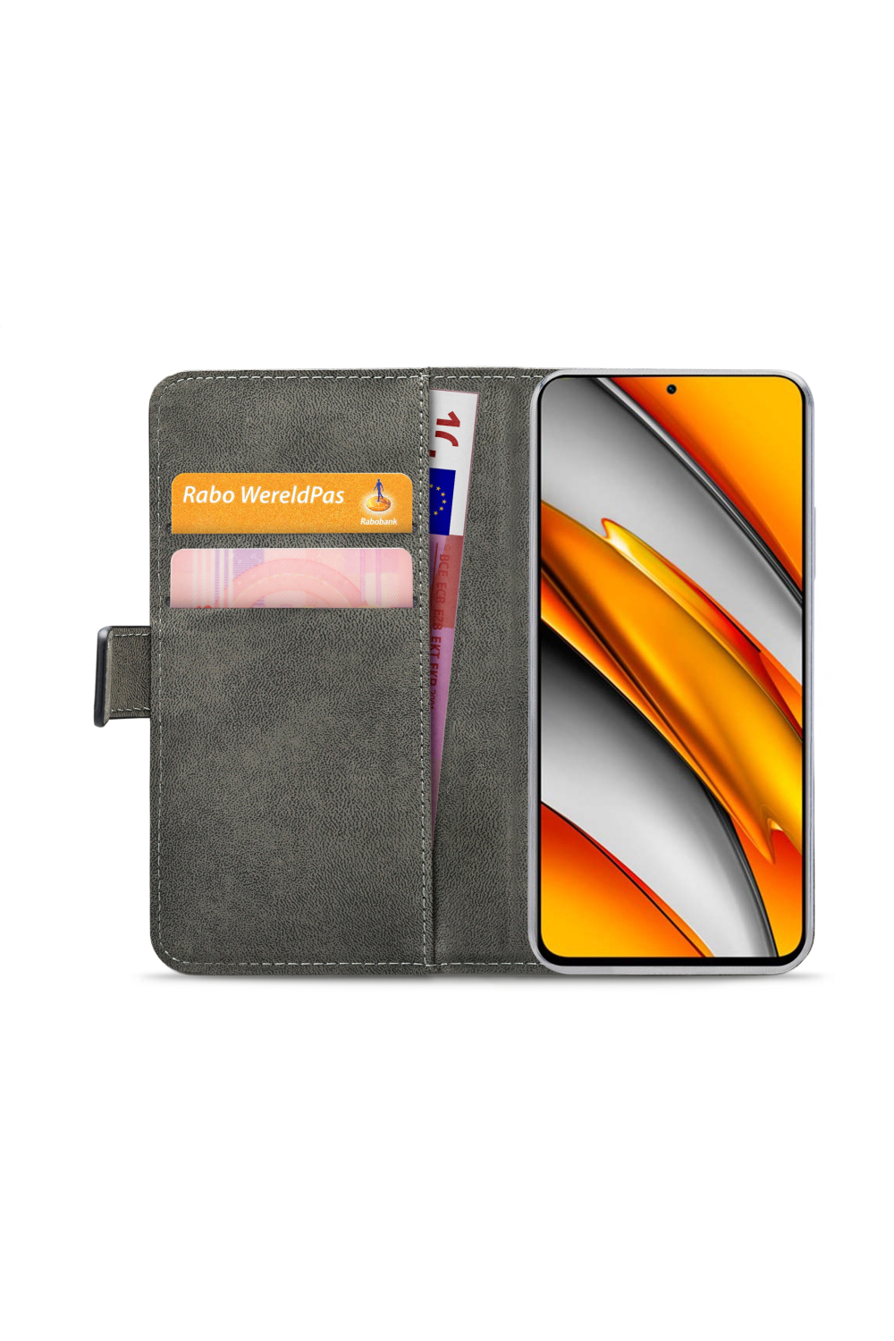 Mobilize Classic Gelly Wallet Book Case Xiaomi Poco F3/Mi 11I Black - Afbeelding 4