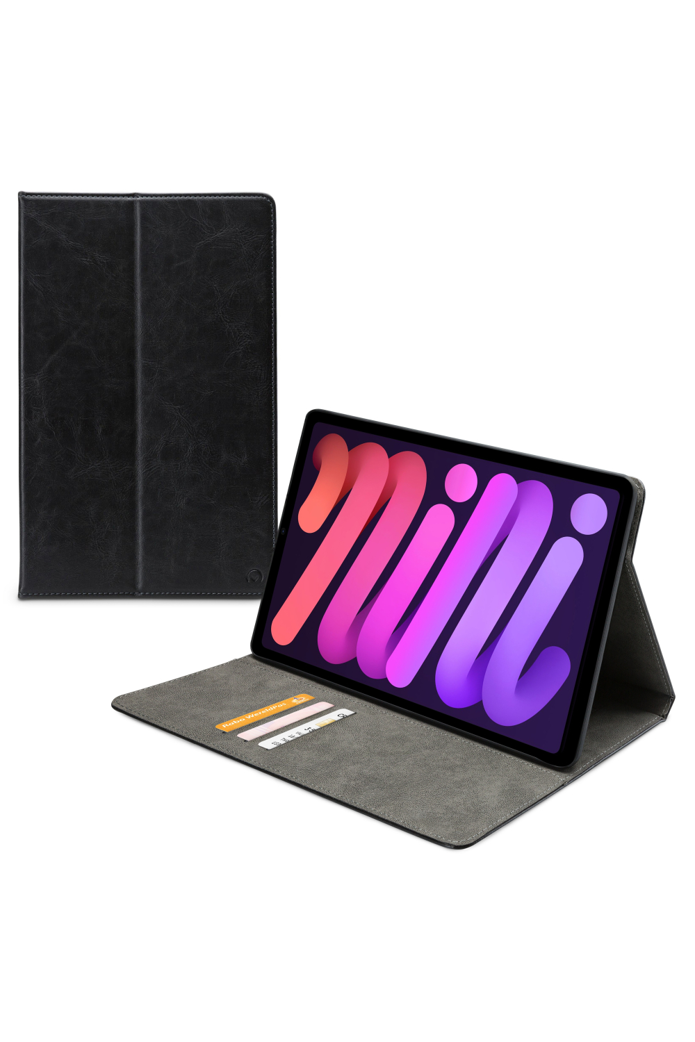 Mobilize Premium Folio Case Apple Ipad Mini 6 (2021)/Mini (2024) Black