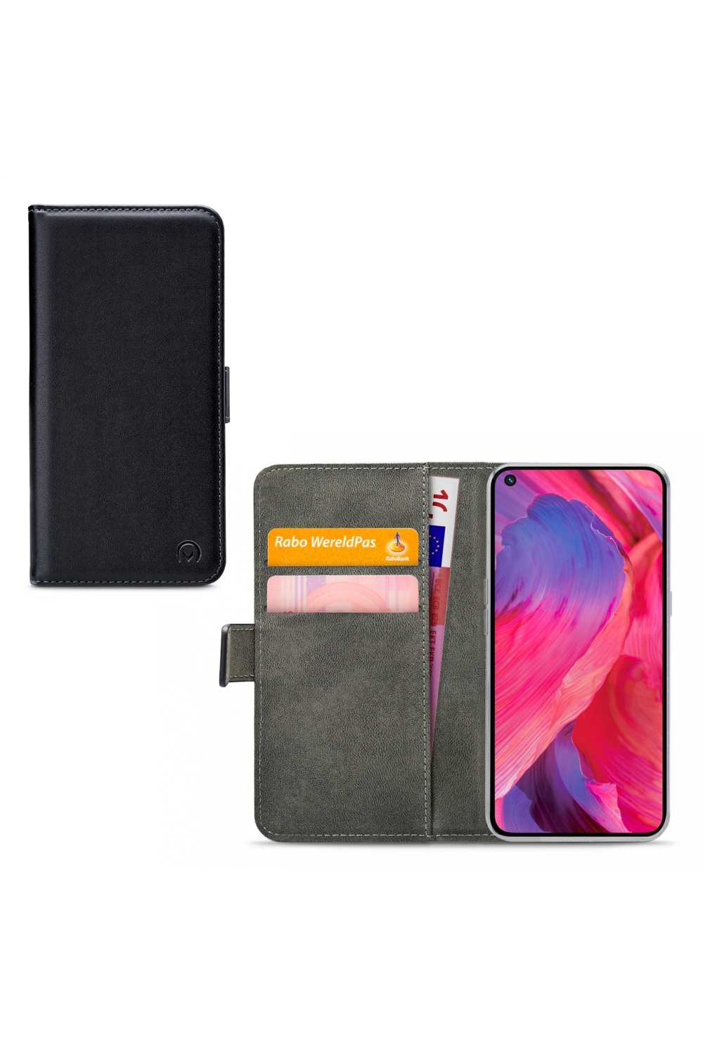 Mobilize Classic Gelly Wallet Book Case Oppo A54 5G/A74 5G Black