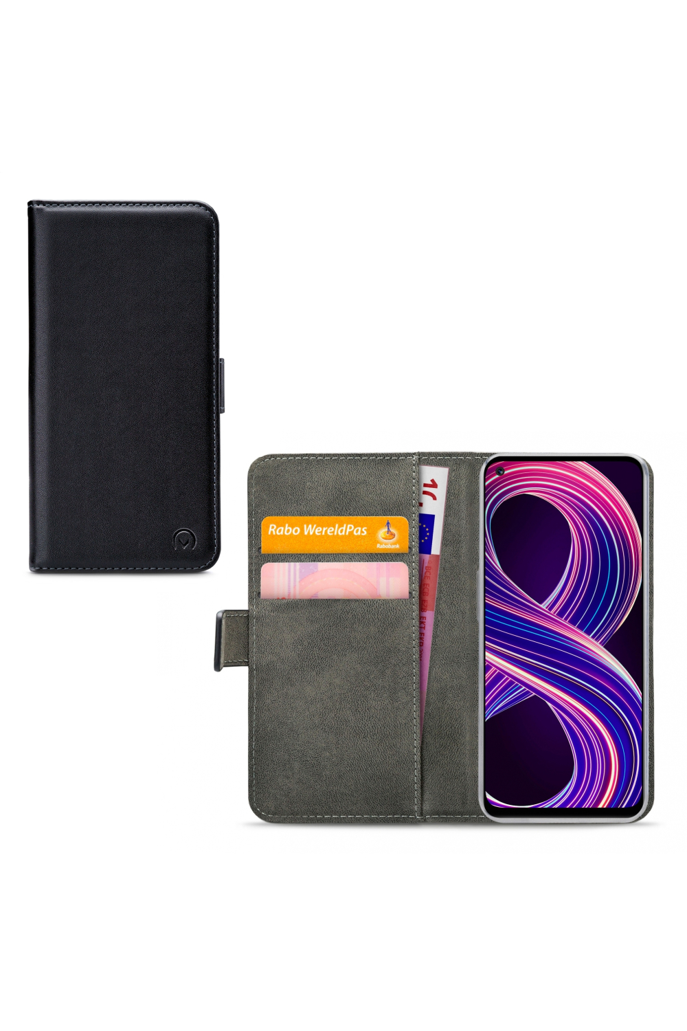 Mobilize Classic Gelly Wallet Book Case Realme 8 5G/Narzo 30 5G Black