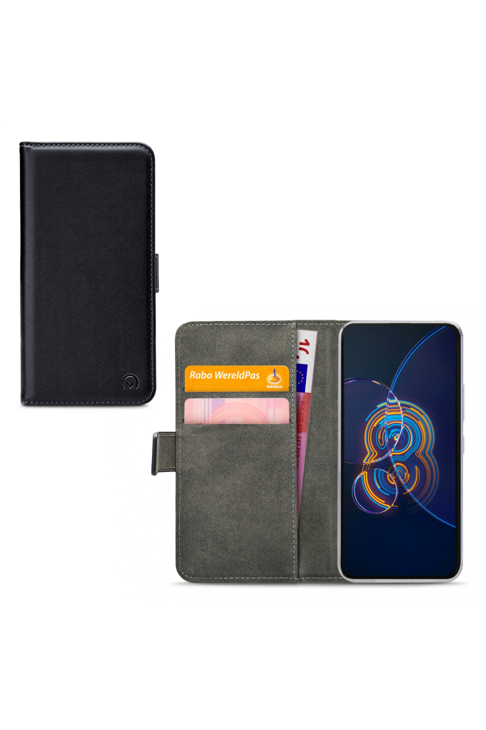 Mobilize Classic Gelly Wallet Book Case Asus Zenfone 8 Flip Black