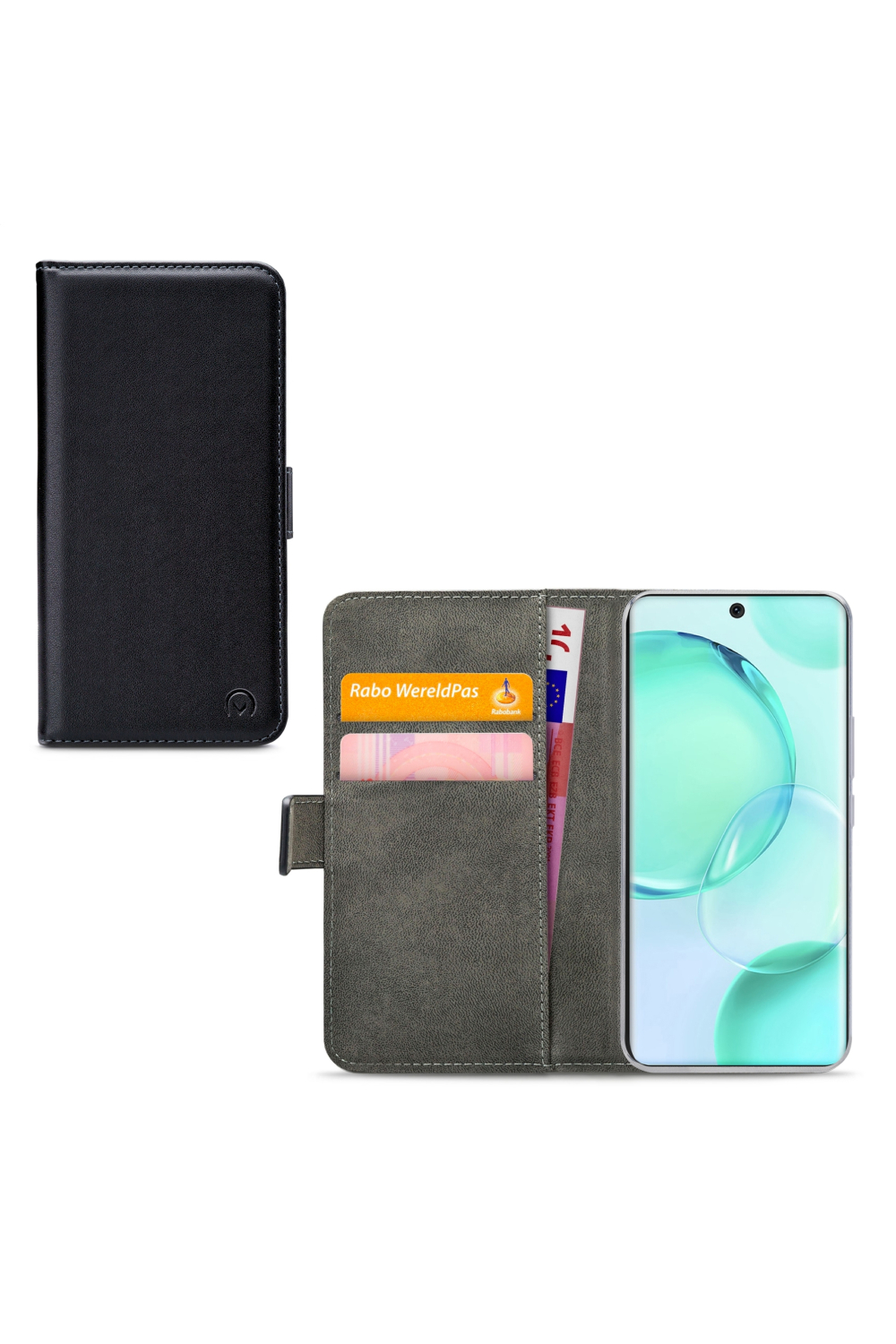 Mobilize Classic Gelly Wallet Book Case Honor 50 Pro Black