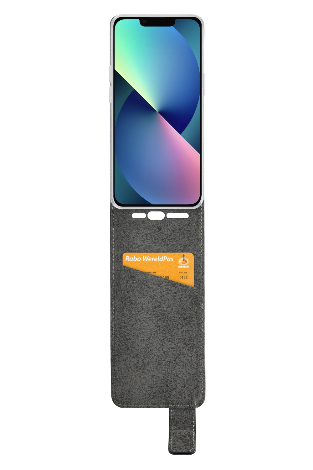 Mobilize Classic Gelly Flip Case Apple Iphone 13 Black - Afbeelding 3