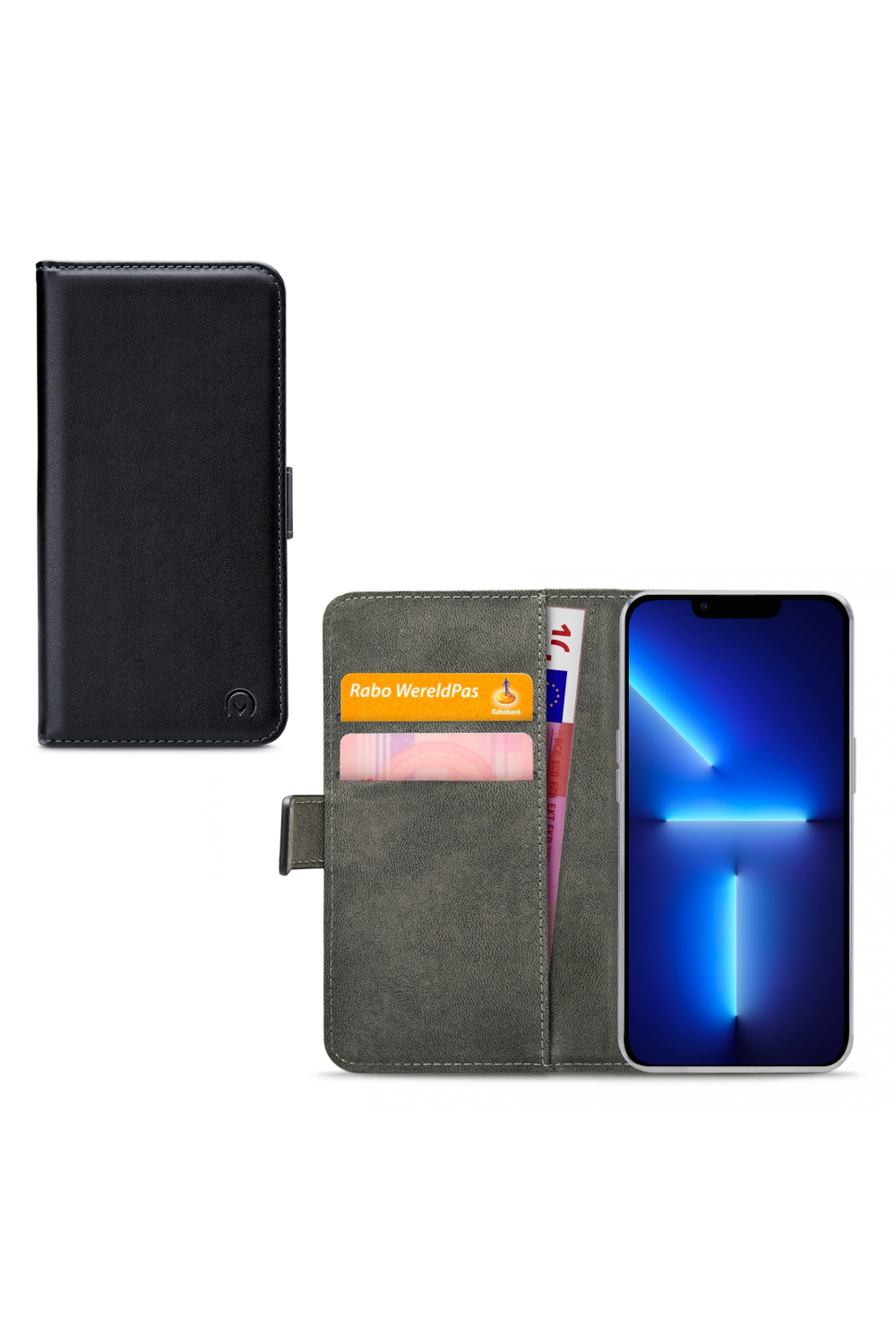 Mobilize Classic Gelly Wallet Book Case Apple Iphone 13 Pro Black