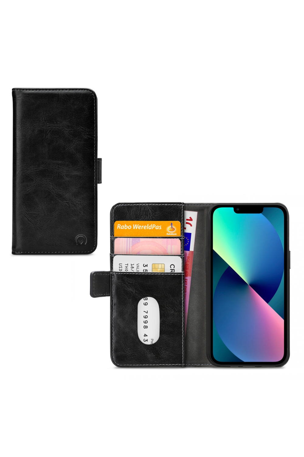 Mobilize Elite Gelly Wallet Book Case Apple Iphone 13 Black