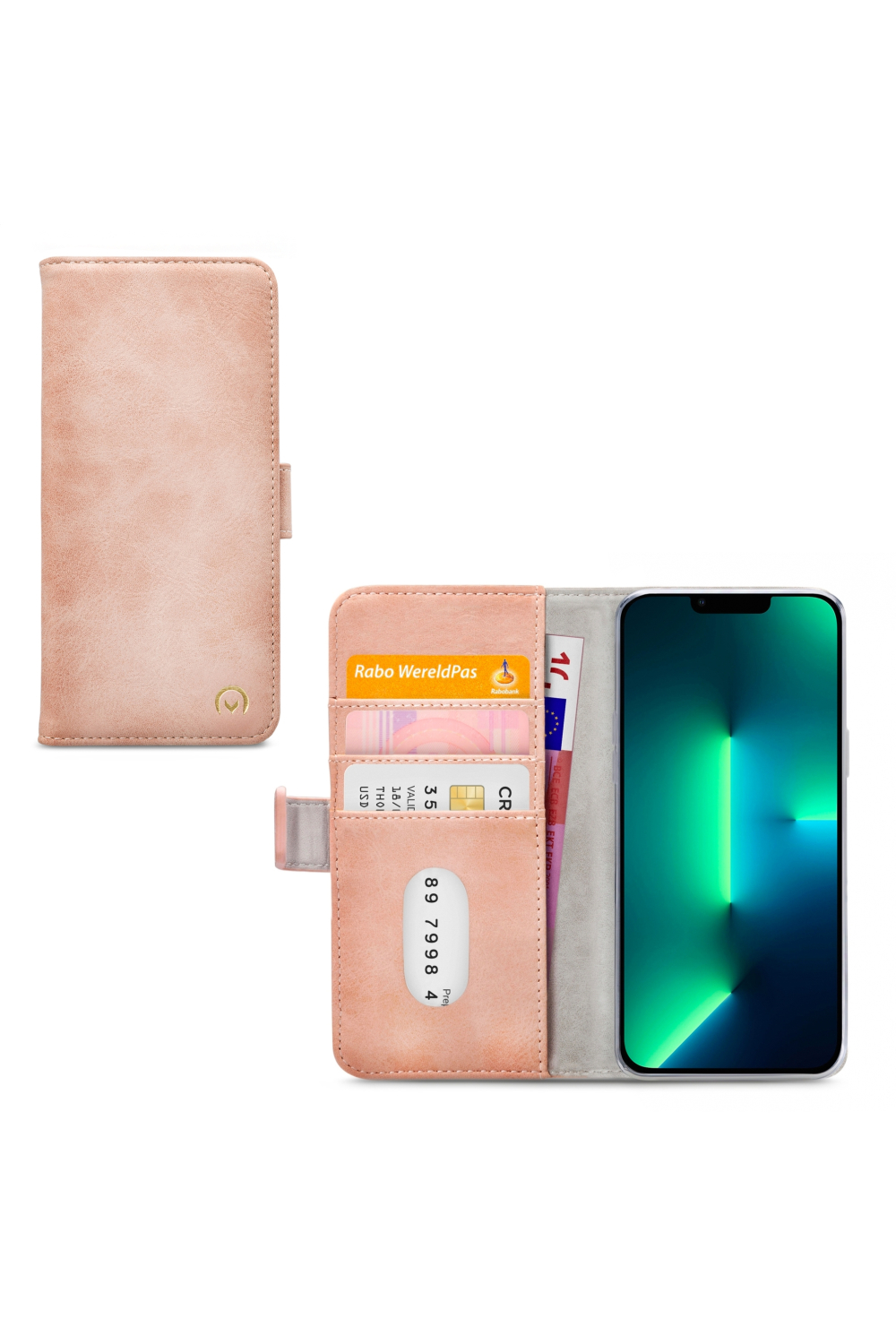 Mobilize Elite Gelly Wallet Book Case Apple Iphone 13 Pro Max Soft Pink