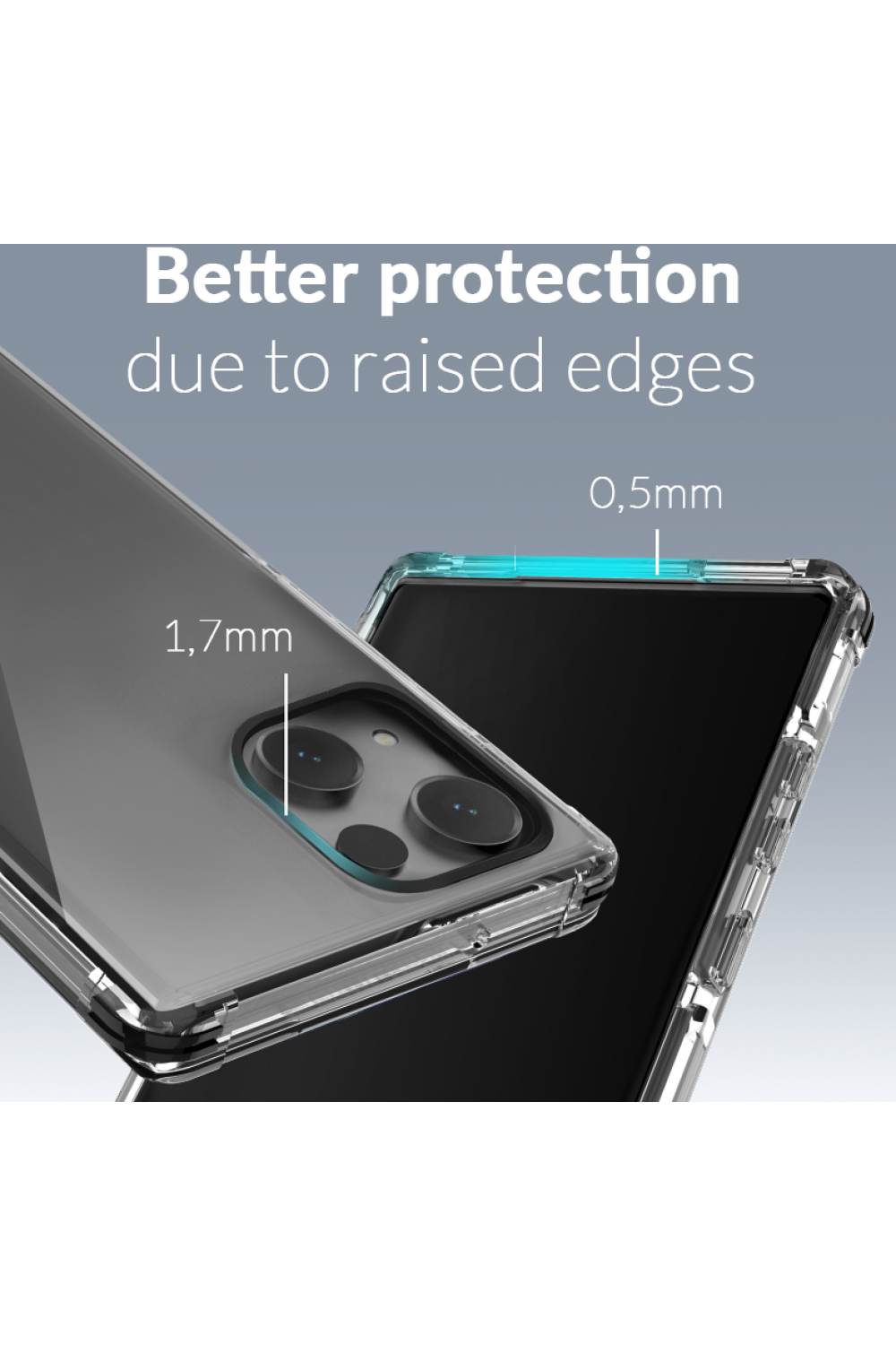 Mobilize Shatterproof Case Apple Iphone 13 Pro Black - Afbeelding 5