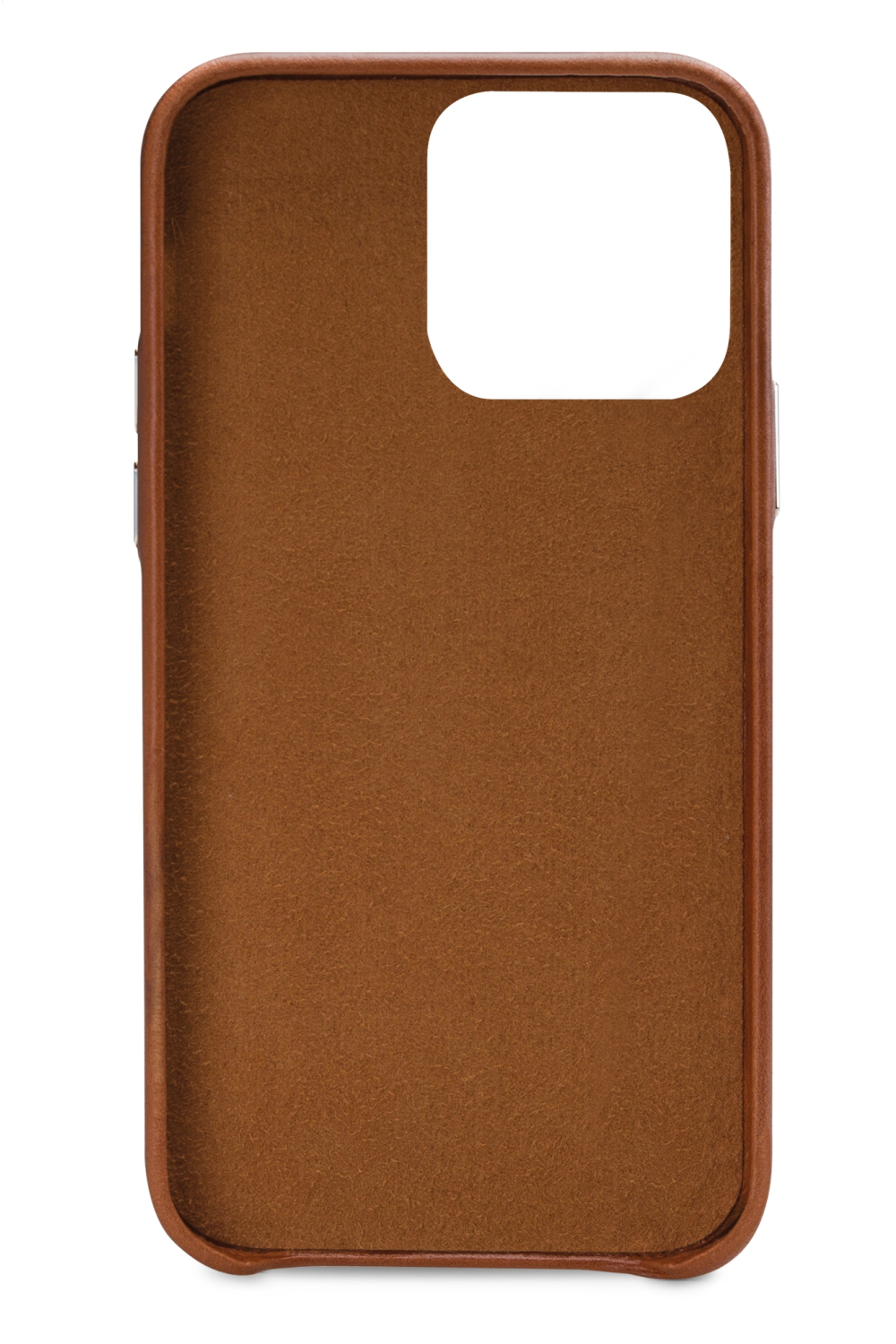 Senza Desire Leather Cover With Card Slot Apple Iphone 13 Pro Burned Cognac - Afbeelding 2