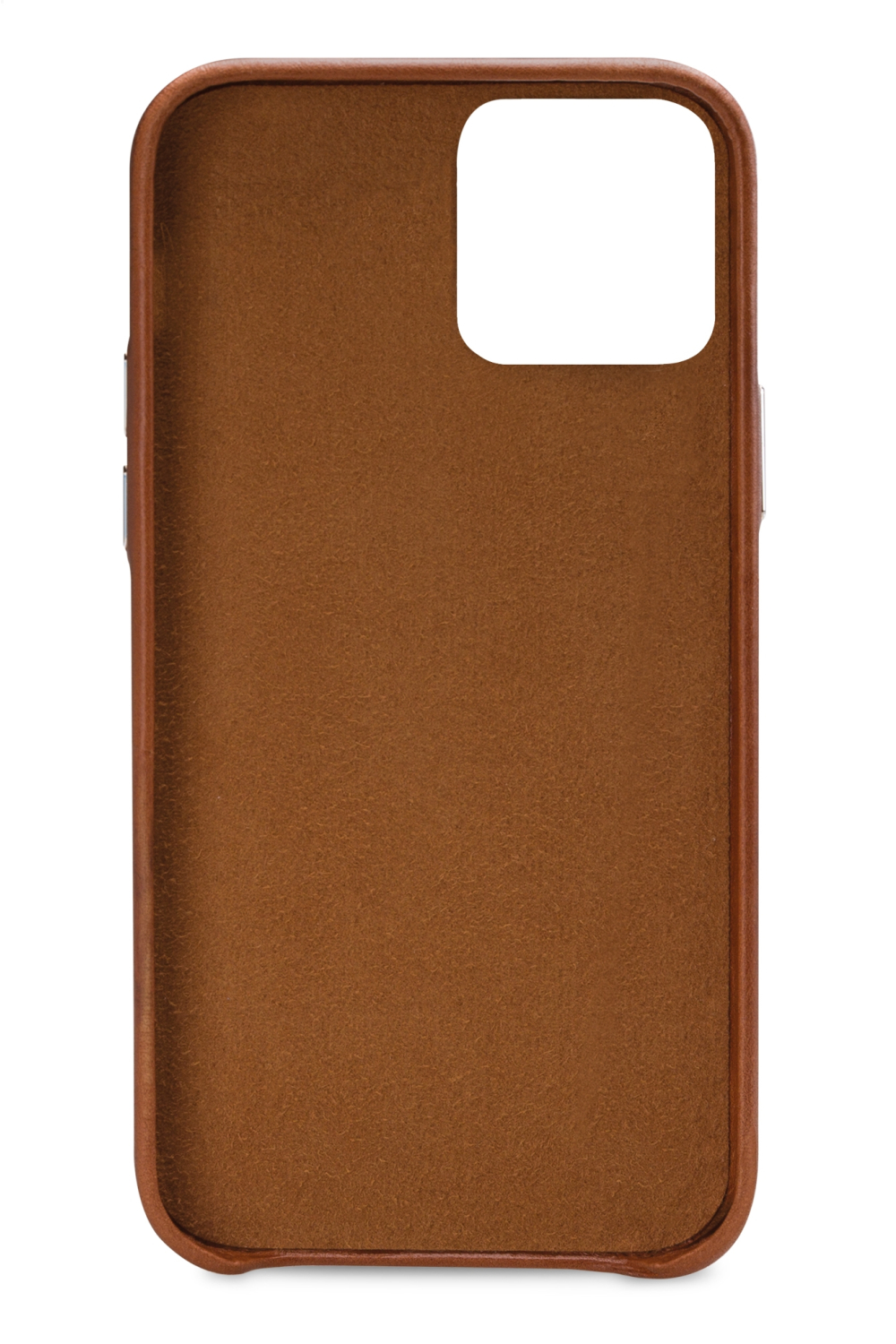 Senza Desire Leather Cover With Card Slot Apple Iphone 13 Pro Max Burned Cognac - Afbeelding 2