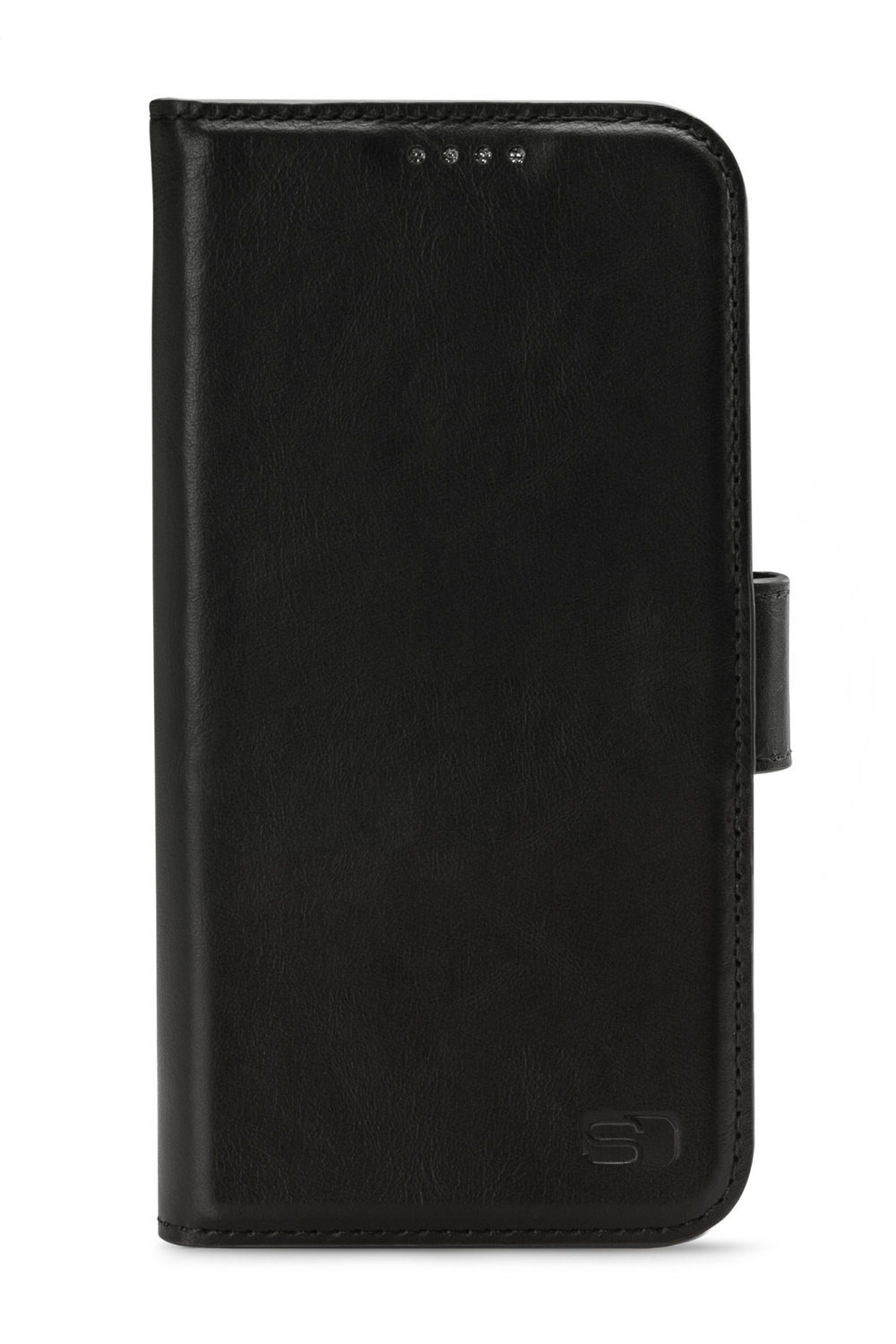 Senza Pure Leather Wallet Apple Iphone 13 Mini Deep Black