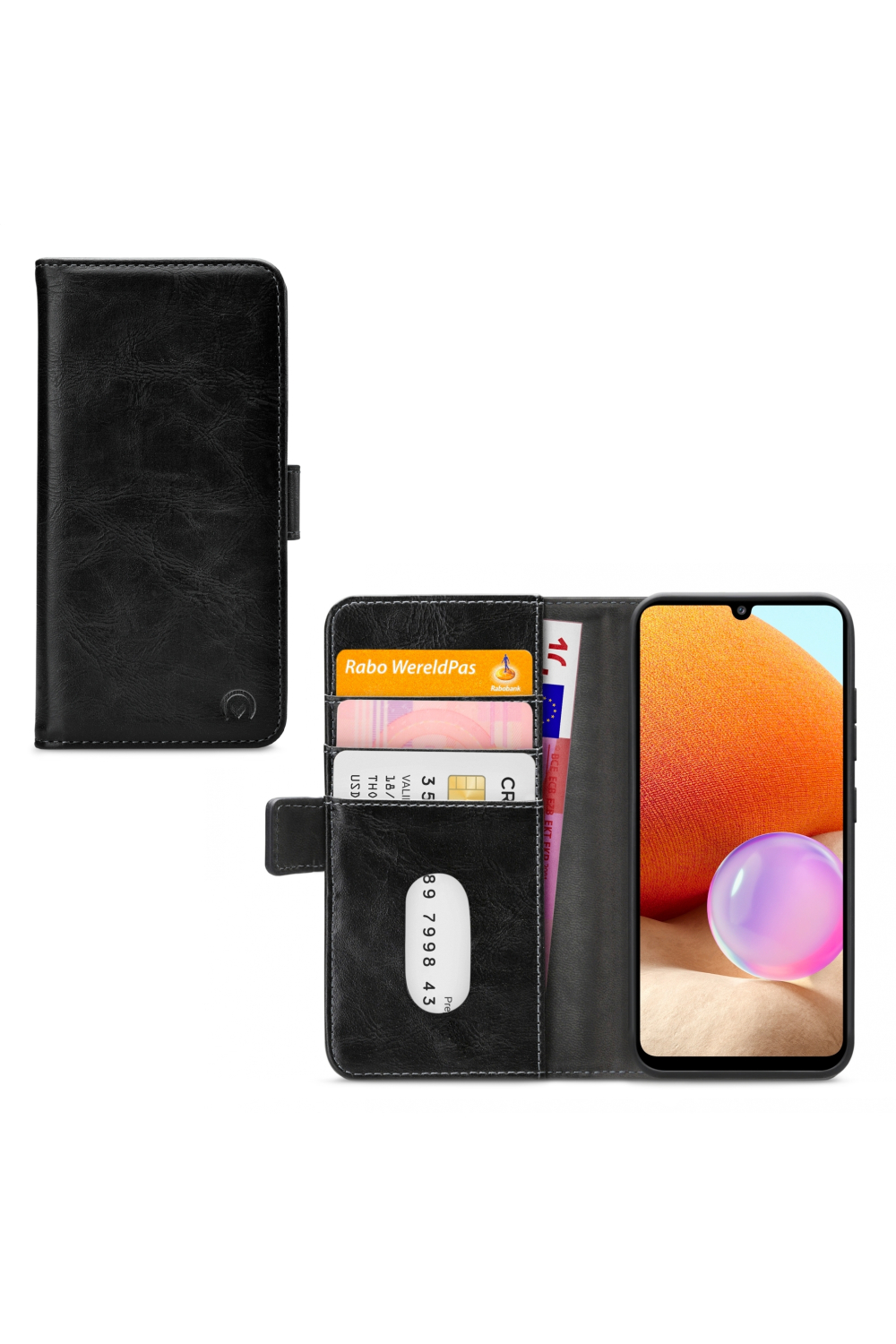 Mobilize Elite Gelly Wallet Book Case Samsung Galaxy A32 4G Black