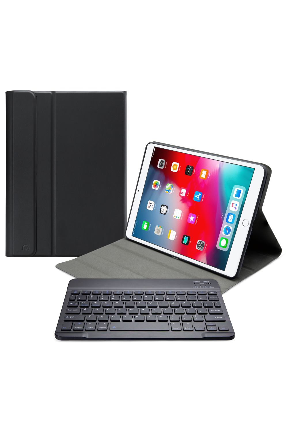 Mobilize Detachable Bluetooth Keyboard Case Apple Ipad Air/Air 2/Pro 9.7/9.7 2017/2018 Black Qwerty