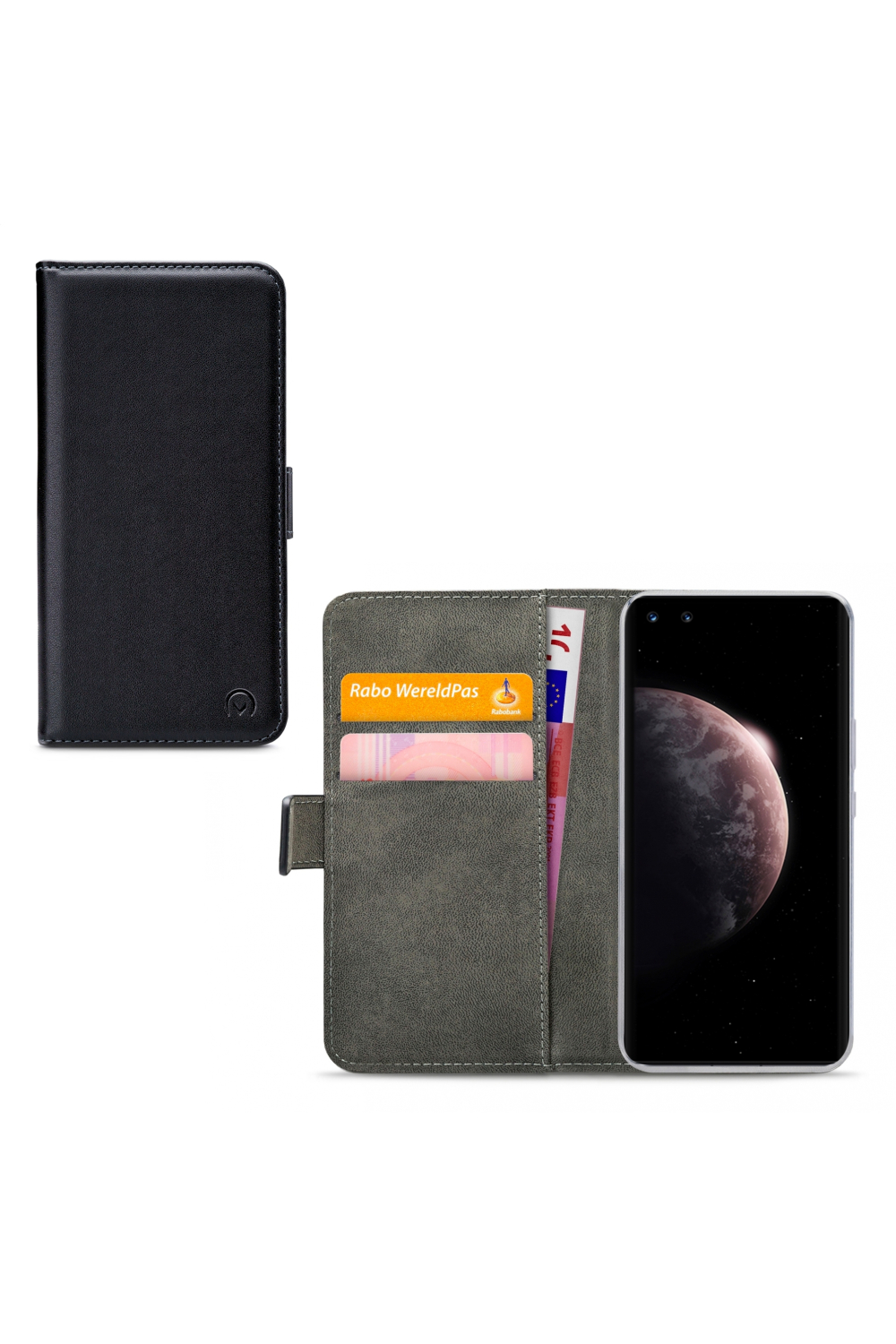 Mobilize Classic Gelly Wallet Book Case Honor Magic 3 Pro 5G Black