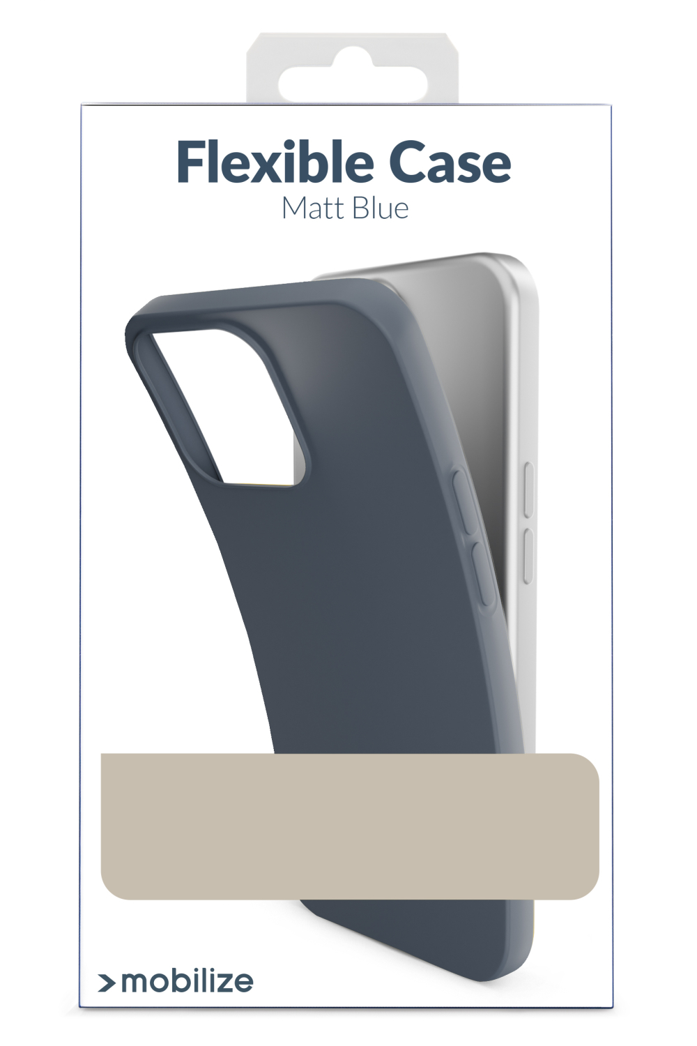 Mobilize Rubber Gelly Case Apple Iphone 13 Pro Matt Blue - Afbeelding 8