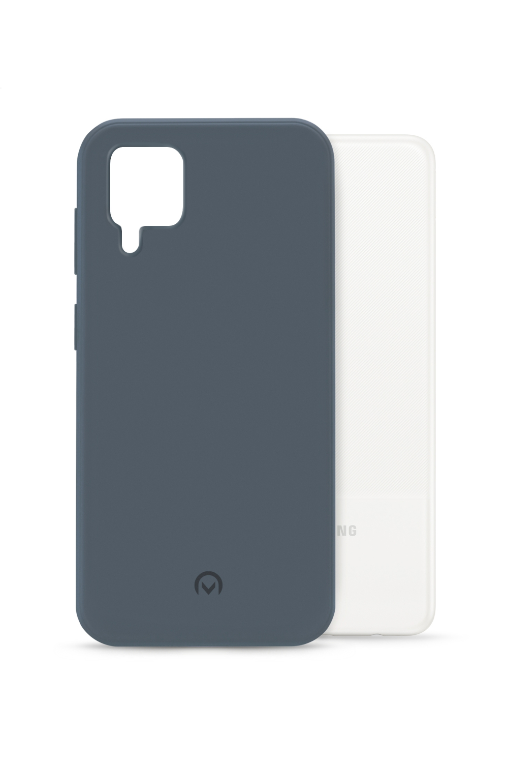 Mobilize Rubber Gelly Case Samsung Galaxy A12/M12 4G Matt Blue