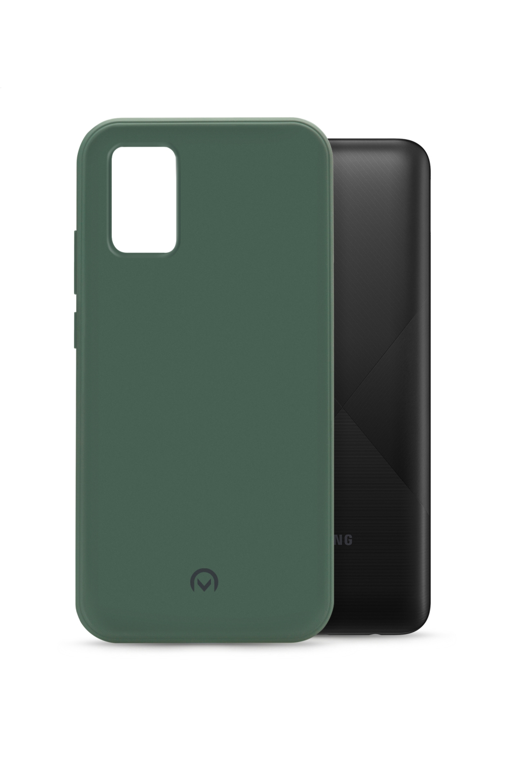 Mobilize Rubber Gelly Case Samsung Galaxy A02S Matt Green