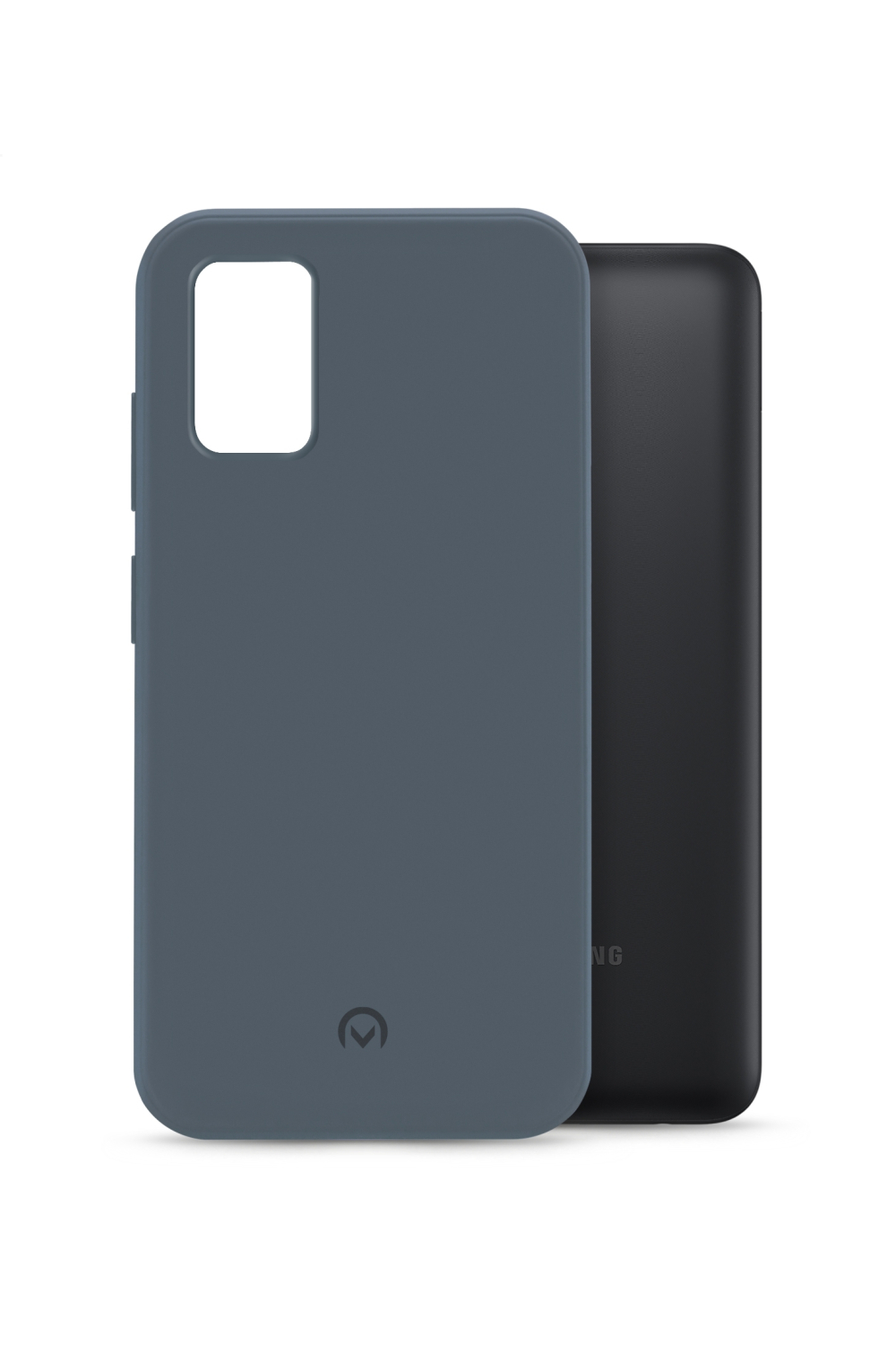 Mobilize Rubber Gelly Case Samsung Galaxy A03S Matt Blue