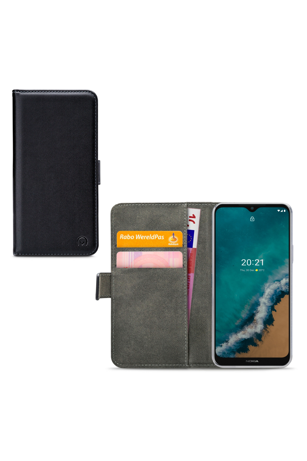 Mobilize Classic Gelly Wallet Book Case Nokia G50 5G Black