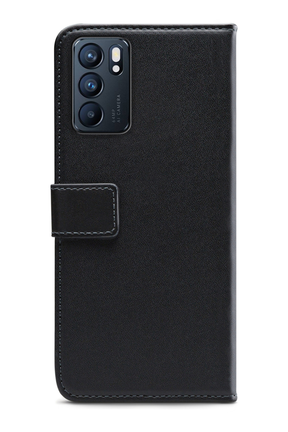 Mobilize Classic Gelly Wallet Book Case Oppo Reno6 5G Black - Afbeelding 3