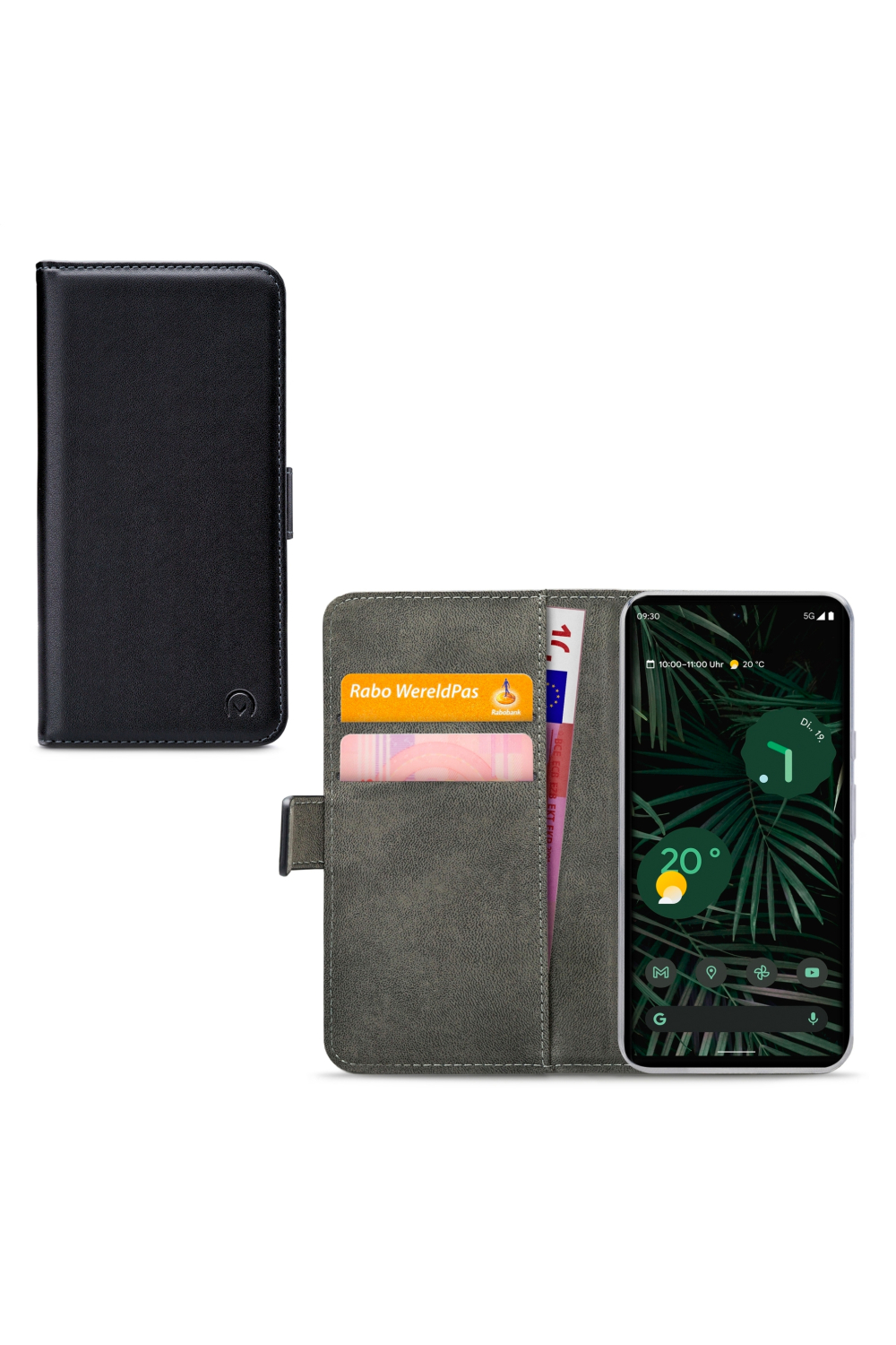 Mobilize Classic Gelly Wallet Book Case Google Pixel 6 Pro Black