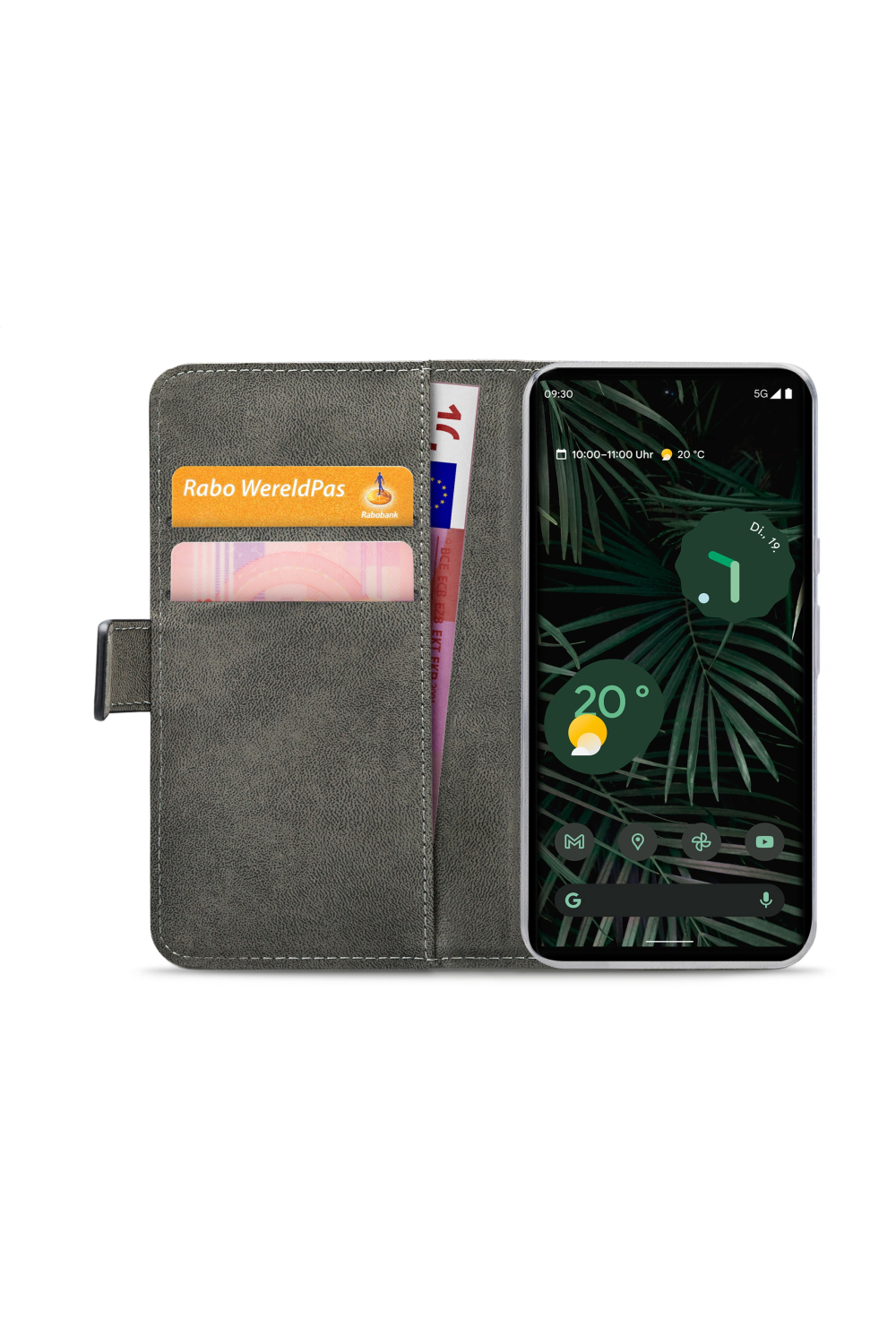 Mobilize Classic Gelly Wallet Book Case Google Pixel 6 Pro Black - Afbeelding 4