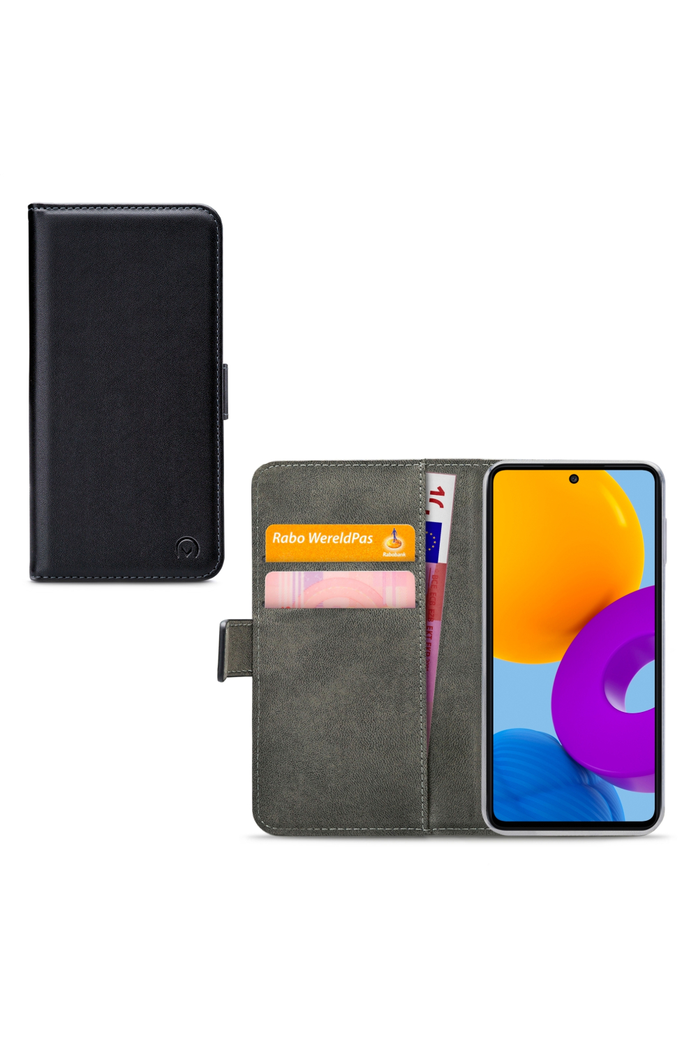 Mobilize Classic Gelly Wallet Book Case Samsung Galaxy M52 5G Black