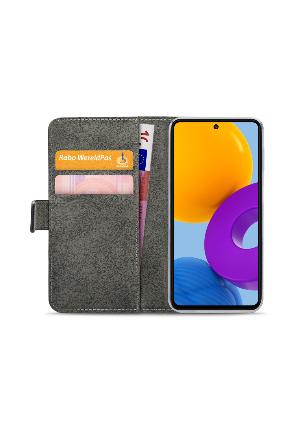 Mobilize Classic Gelly Wallet Book Case Samsung Galaxy M52 5G Black - Afbeelding 4