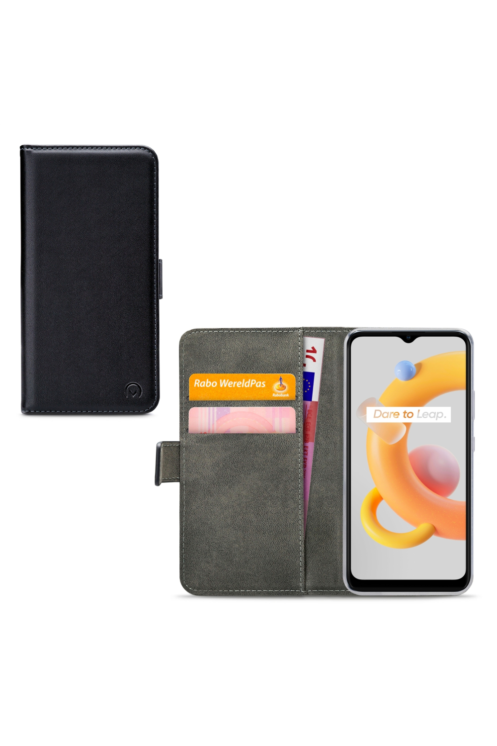 Mobilize Classic Gelly Wallet Book Case Realme C11 (2021) Black