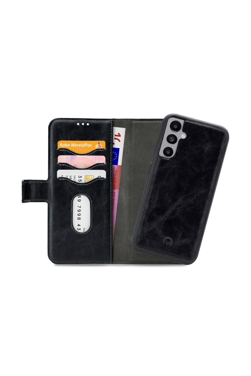Mobilize 2In1 Gelly Wallet Case Samsung Galaxy A04S/A13 5G Black - Afbeelding 4