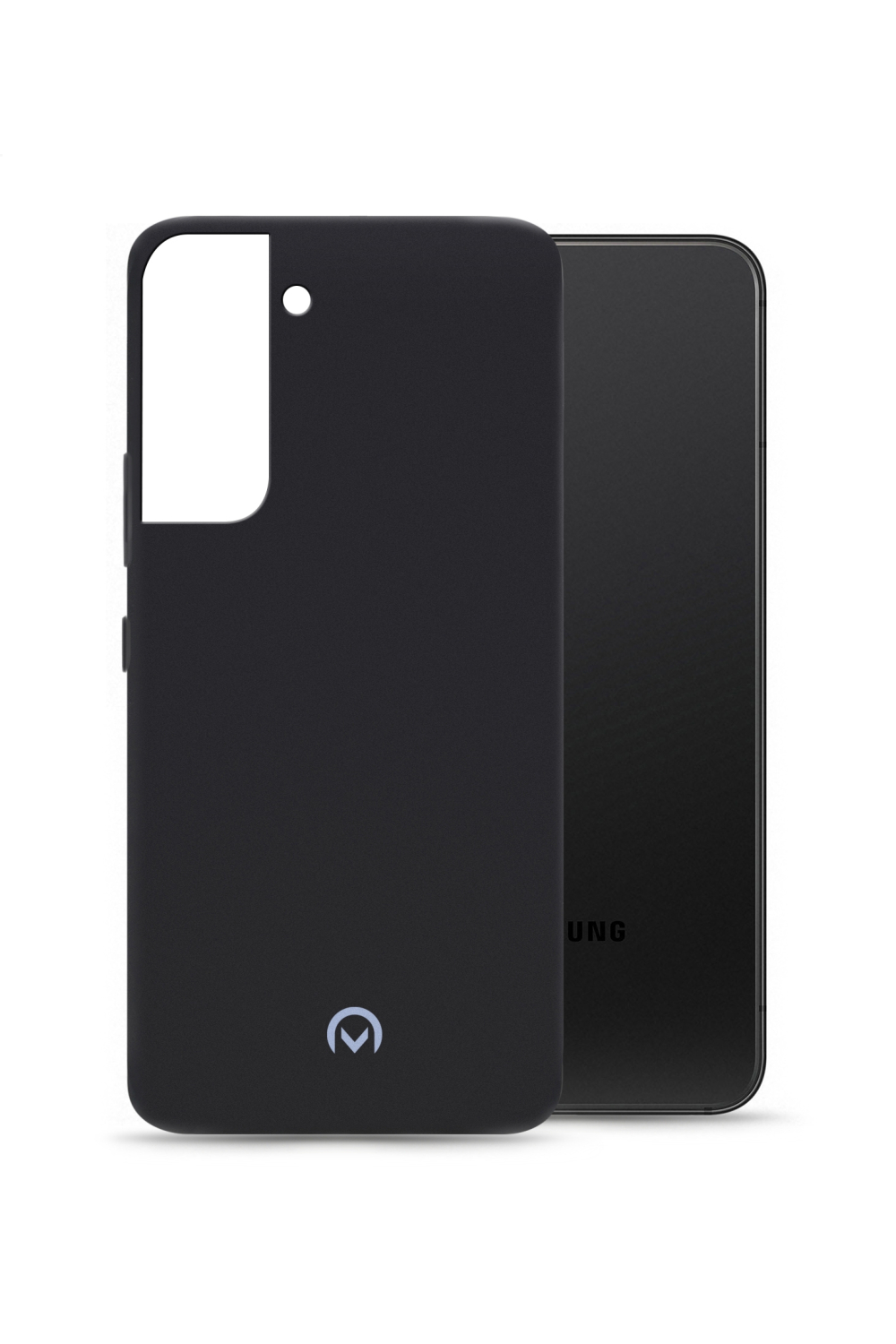 Mobilize Rubber Gelly Case Samsung Galaxy S22 5G Matt Black