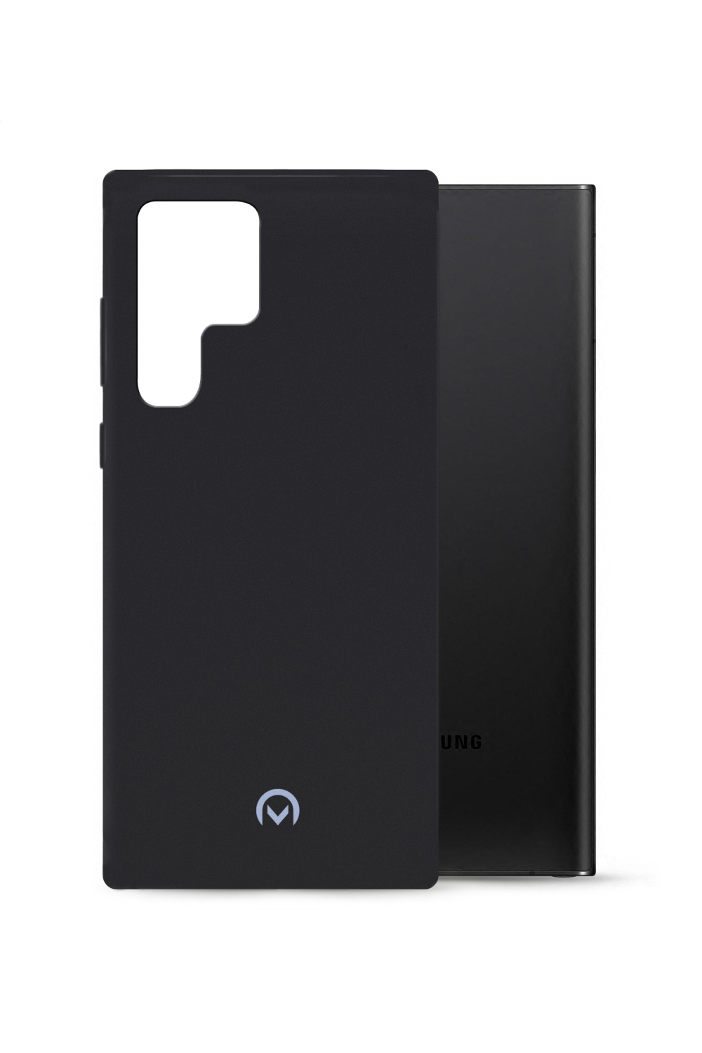Mobilize Rubber Gelly Case Samsung Galaxy S22 Ultra 5G Matt Black