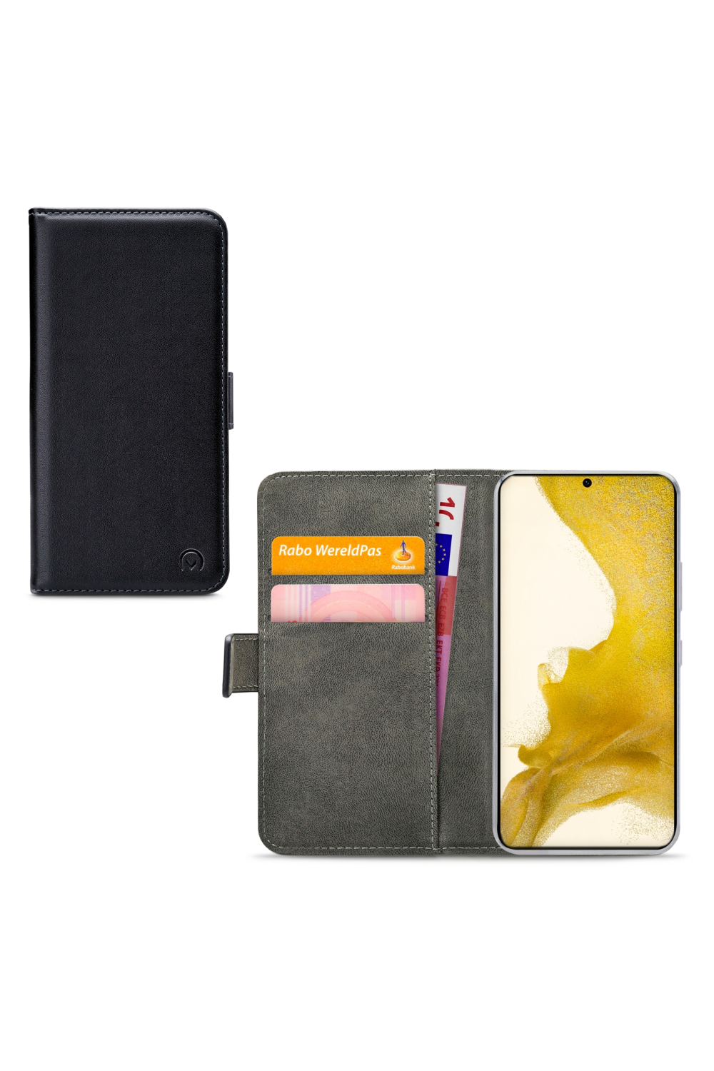 Mobilize Classic Gelly Wallet Book Case Samsung Galaxy S22 5G Black