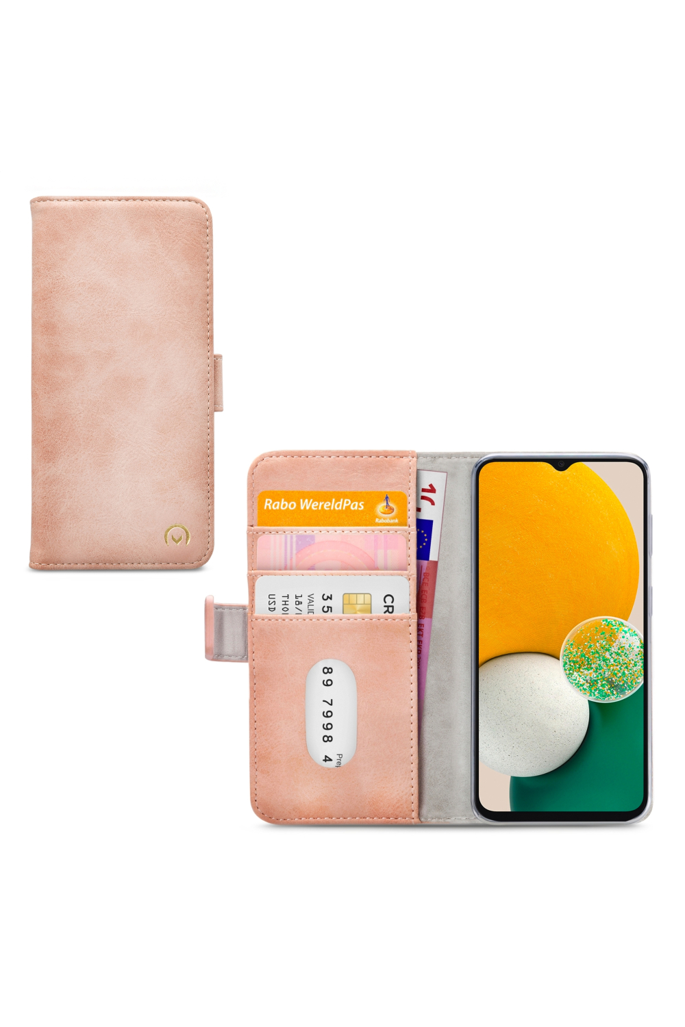 Mobilize Elite Gelly Wallet Book Case Samsung Galaxy A04S/A13 5G Soft Pink