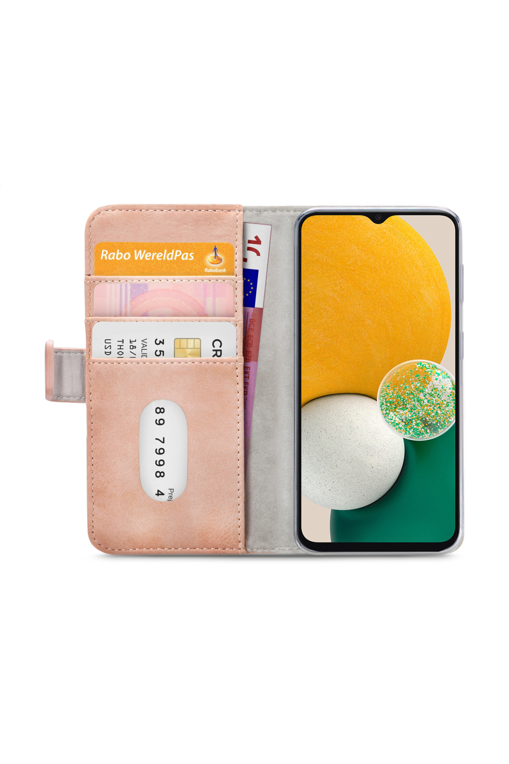 Mobilize Elite Gelly Wallet Book Case Samsung Galaxy A04S/A13 5G Soft Pink - Afbeelding 4