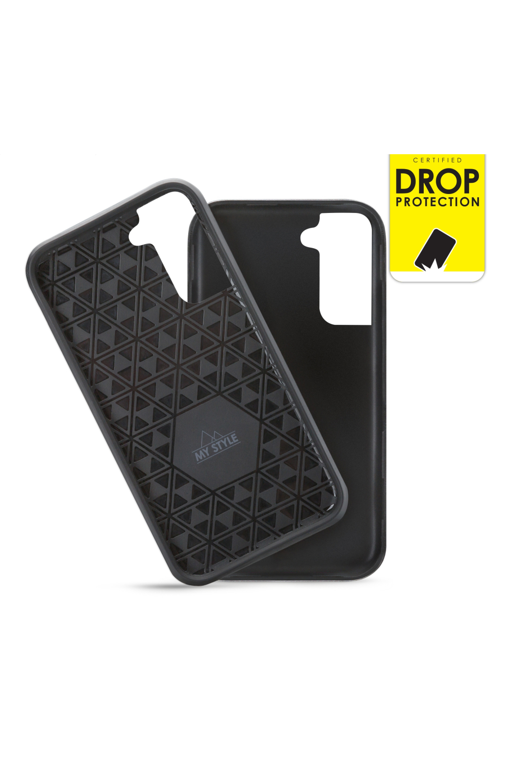 My Style Tough Case For Samsung Galaxy S22 5G Black - Afbeelding 2