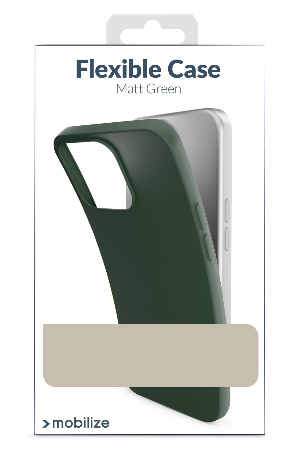 Mobilize Rubber Gelly Case Samsung Galaxy A73 5G Matt Green - Afbeelding 8