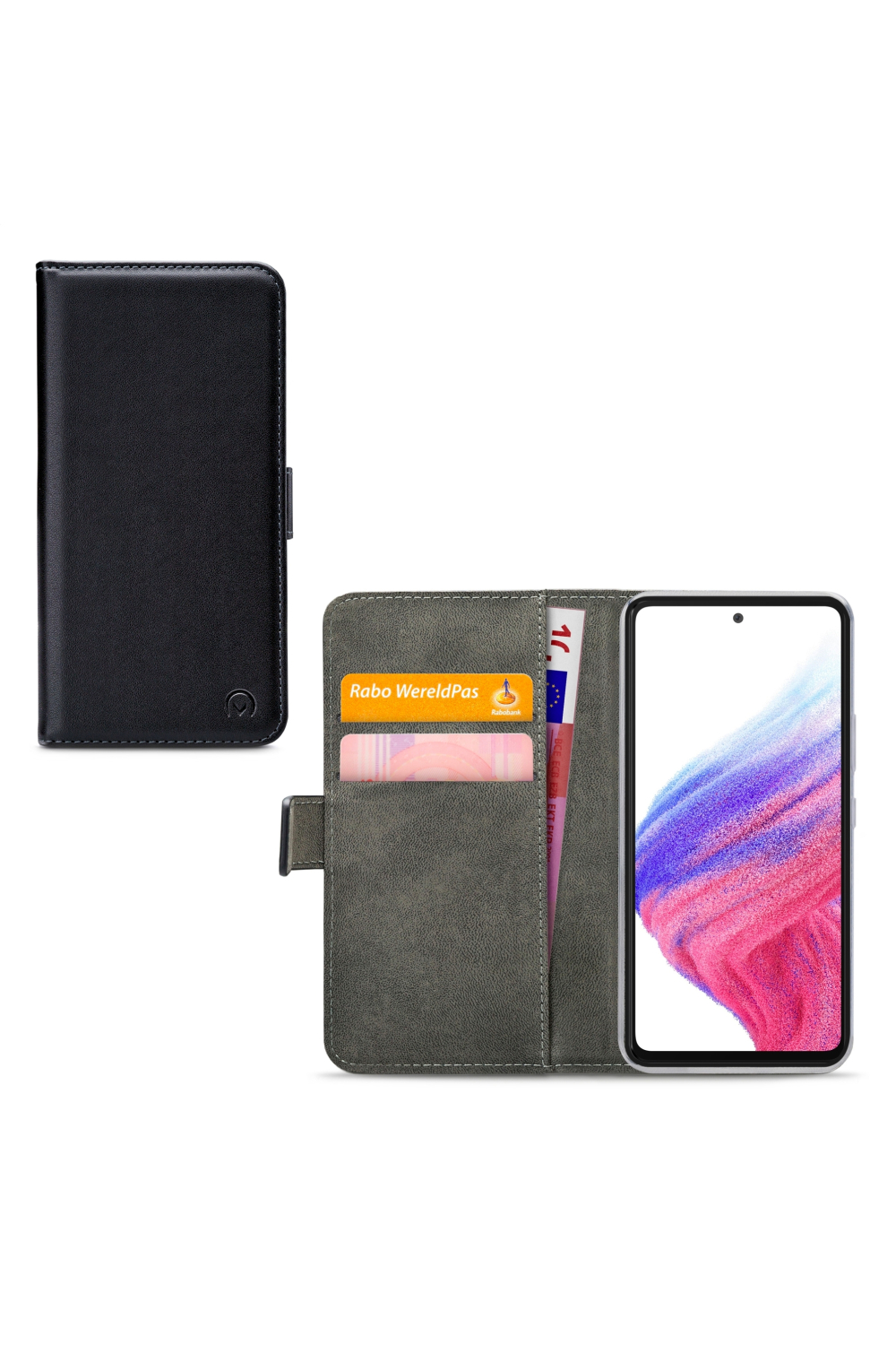 Mobilize Classic Gelly Wallet Book Case Samsung Galaxy A53 5G Black