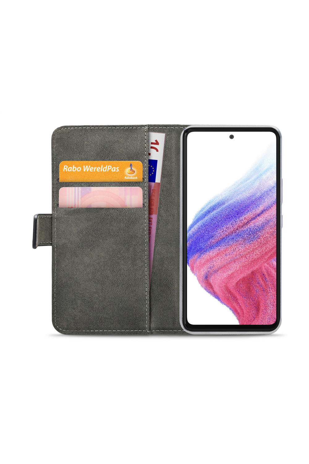 Mobilize Classic Gelly Wallet Book Case Samsung Galaxy A53 5G Black - Afbeelding 4