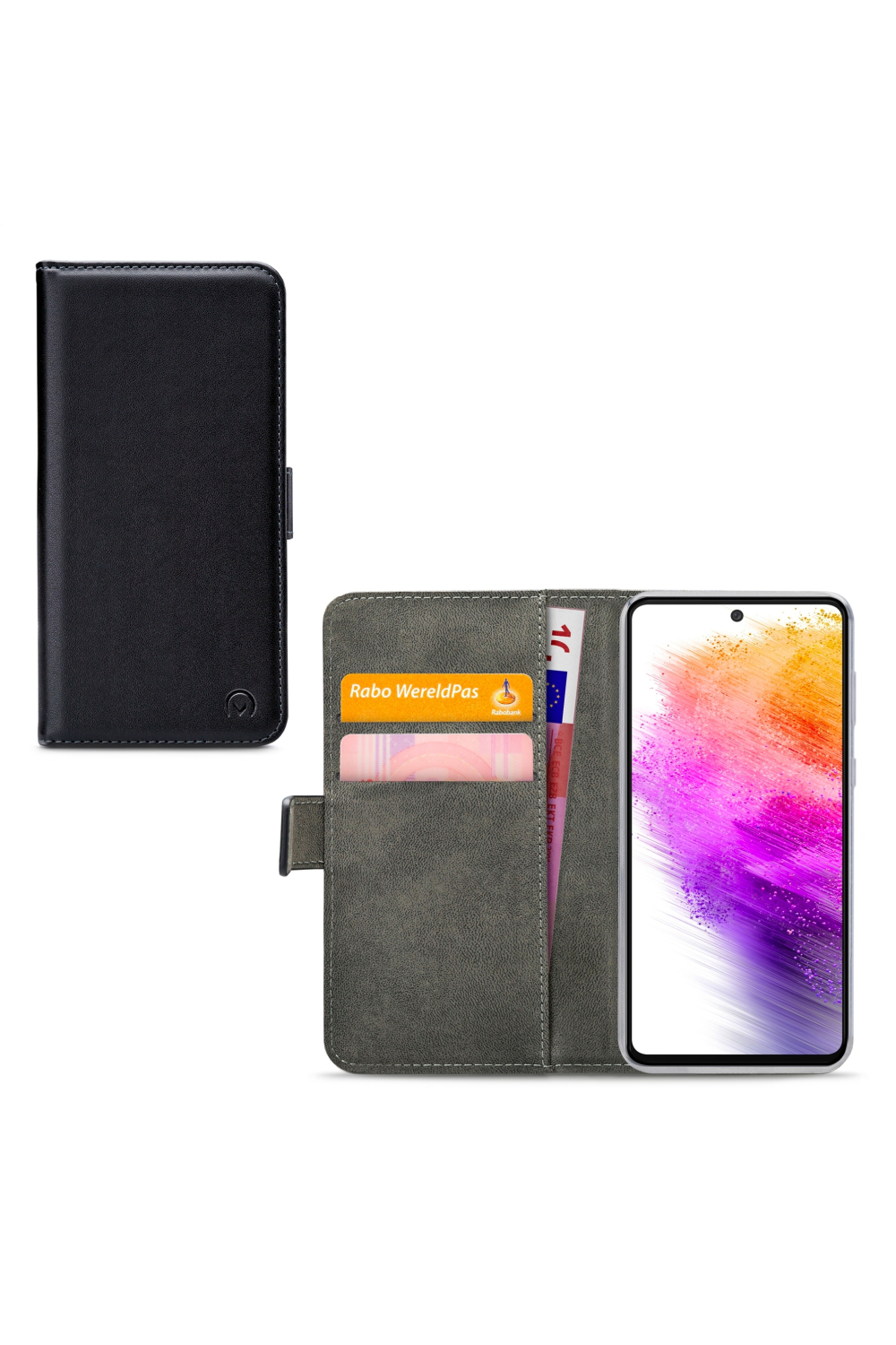 Mobilize Classic Gelly Wallet Book Case Samsung Galaxy A73 5G Black
