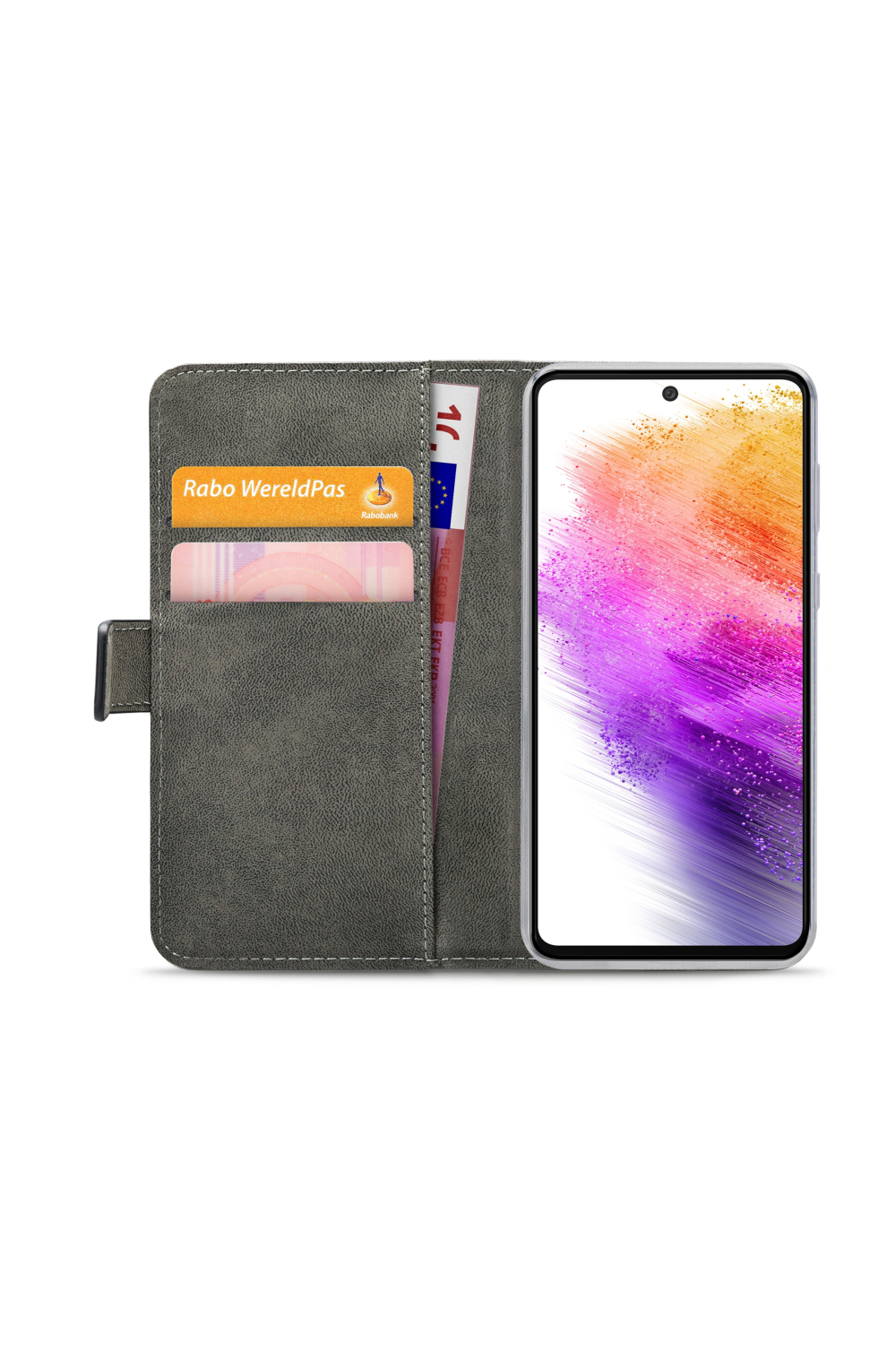 Mobilize Classic Gelly Wallet Book Case Samsung Galaxy A73 5G Black - Afbeelding 4